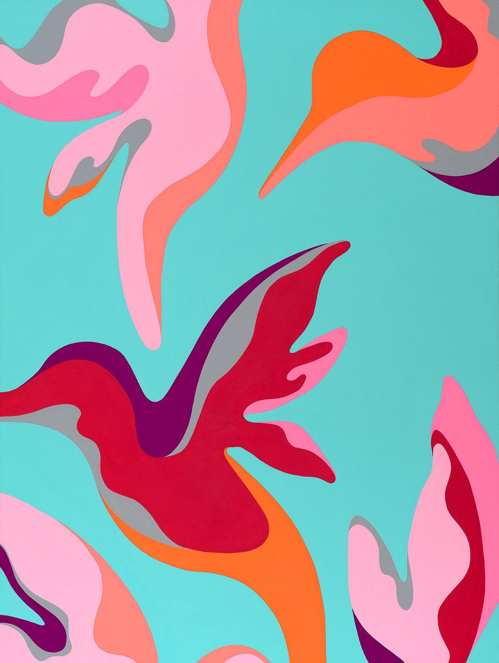 Allison Clements - Bouquet of Birds