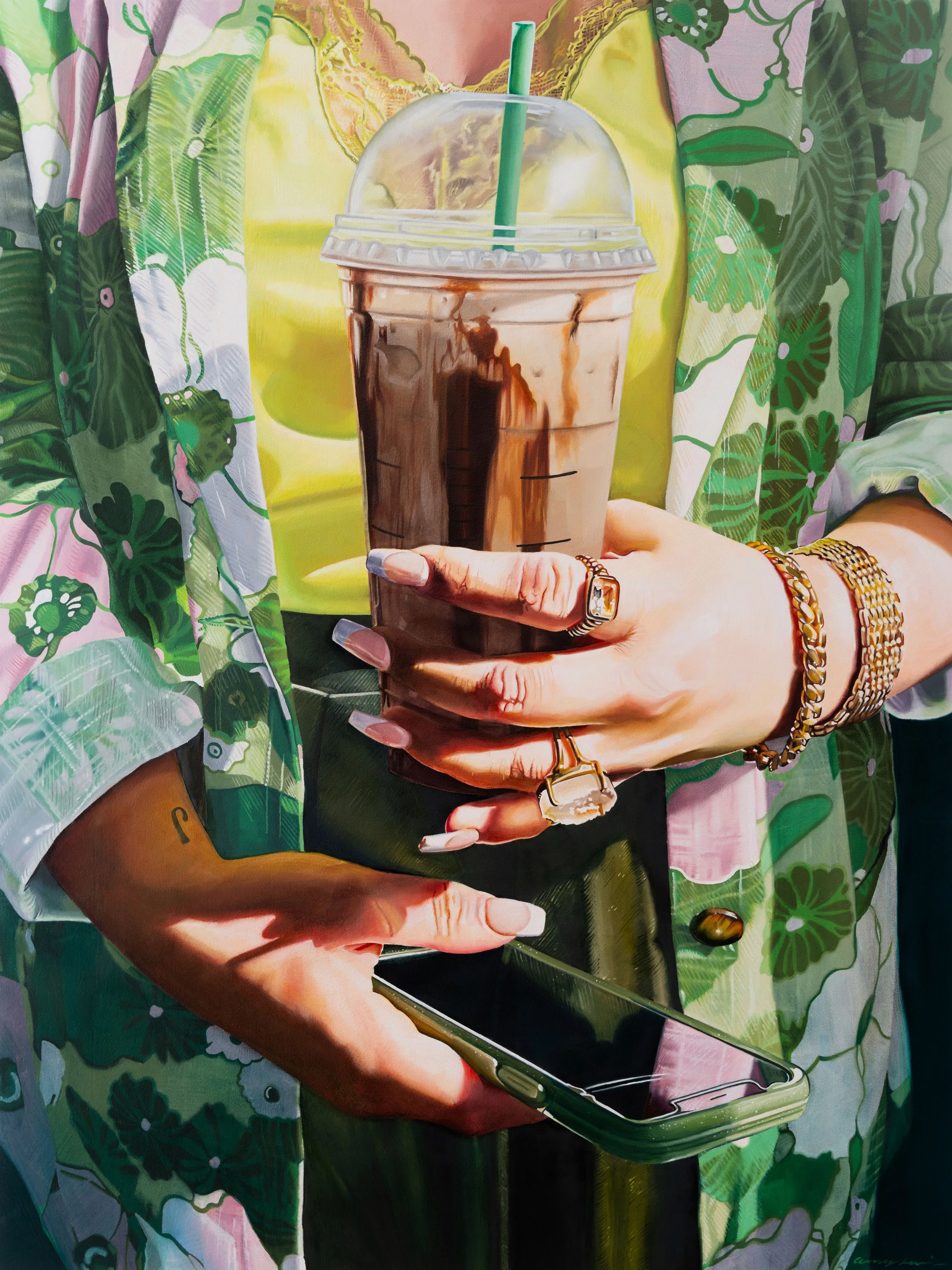 Coffee Date_18x24 in_oil on wood panel amy lewis frauen fine art.jpg