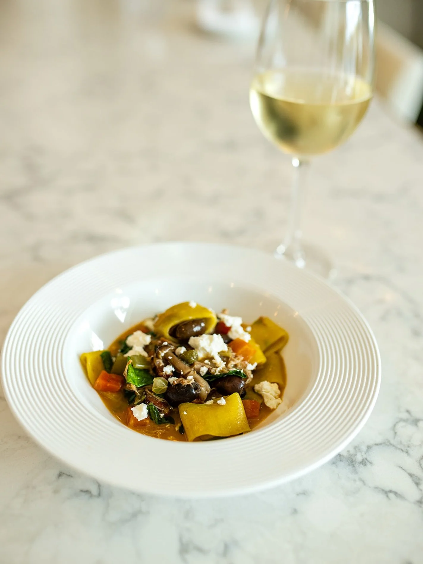 Braised Rabbit Paccheri — a rich, slow-braised masterpiece featuring tender rabbit, earthy mushrooms, briny capers, and olives, finished with a delicate splash of Pinot Grigio.
Join us for Lunch at 12:00 (until 2:30) 
Dinner at 5:00
#lucaston