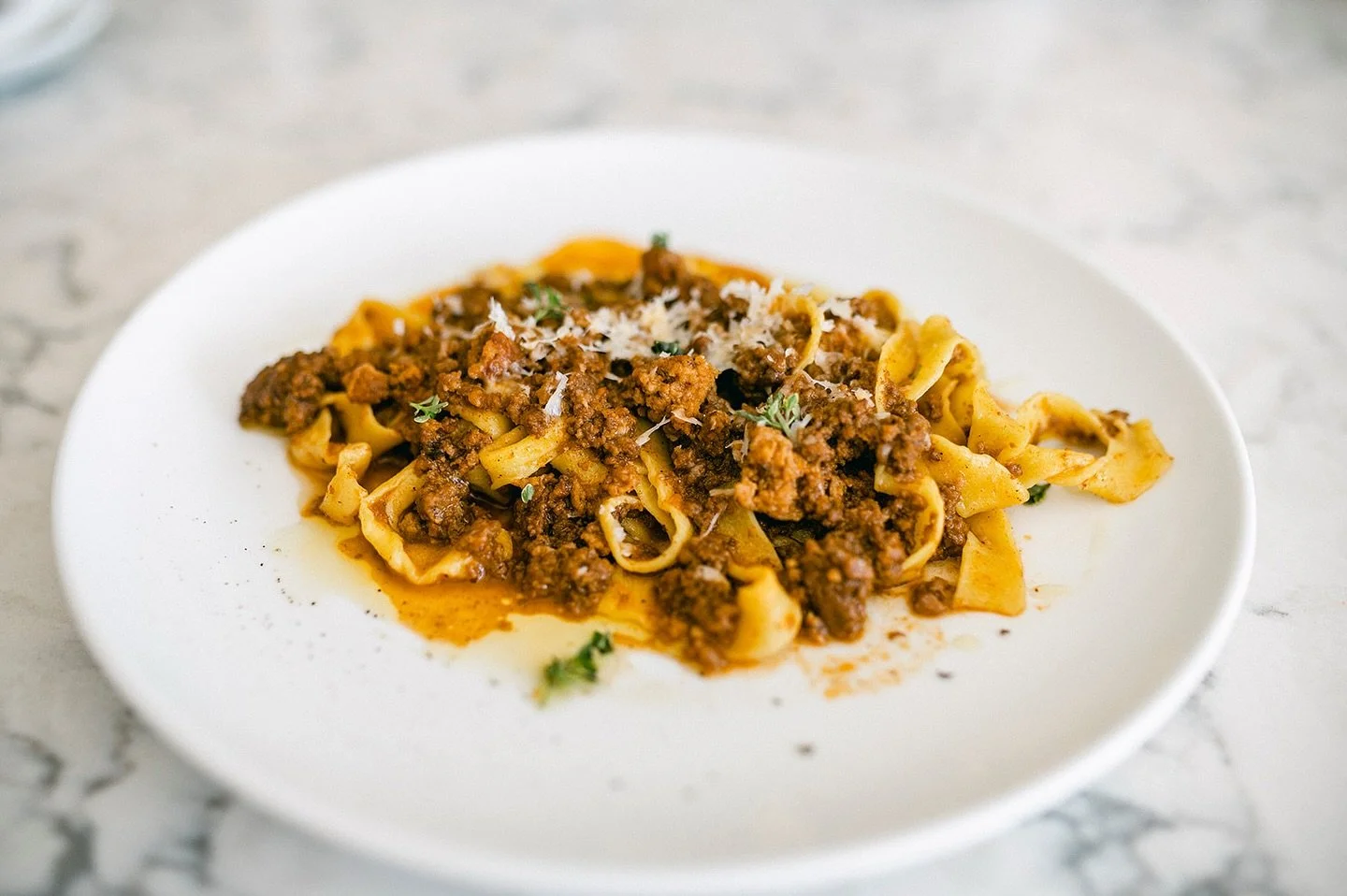 Tagliatelle Bolognese 🍝✨
Crafted with beef, pork, pancetta, and parmesan.

Lunch: Wednesday&ndash;Sunday, 12:00&ndash;2:30 PM

Dinner: Tuesday&ndash;Saturday at 5:00 PM 
Sunday at 4:00 PM

#lucastonybrook