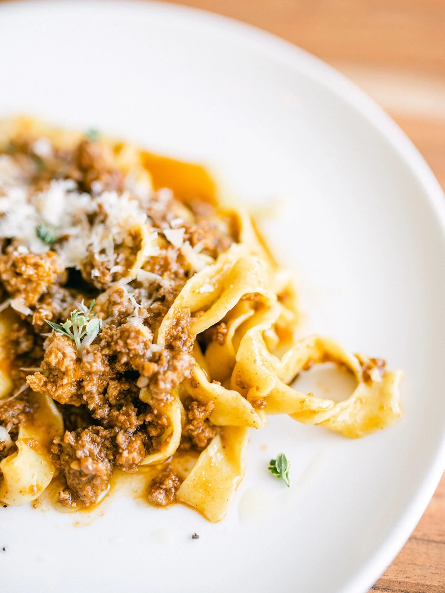 Tagliatelle Bolognese 🍝✨

Crafted with beef, pork, pancetta, and parmesan.

Lunch: Wednesday&ndash;Sunday, 12:00&ndash;2:30 PM

Dinner: Tuesday&ndash;Saturday at 5:00 PM 
Sunday at 4:00 PM

#lucastonybrook