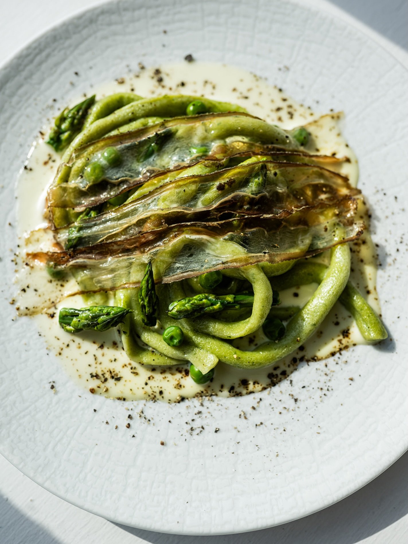 Asparagus Pici

housemade pici with taleggio, asparagus, beef pancetta, and black pepper

#lucastonybrook