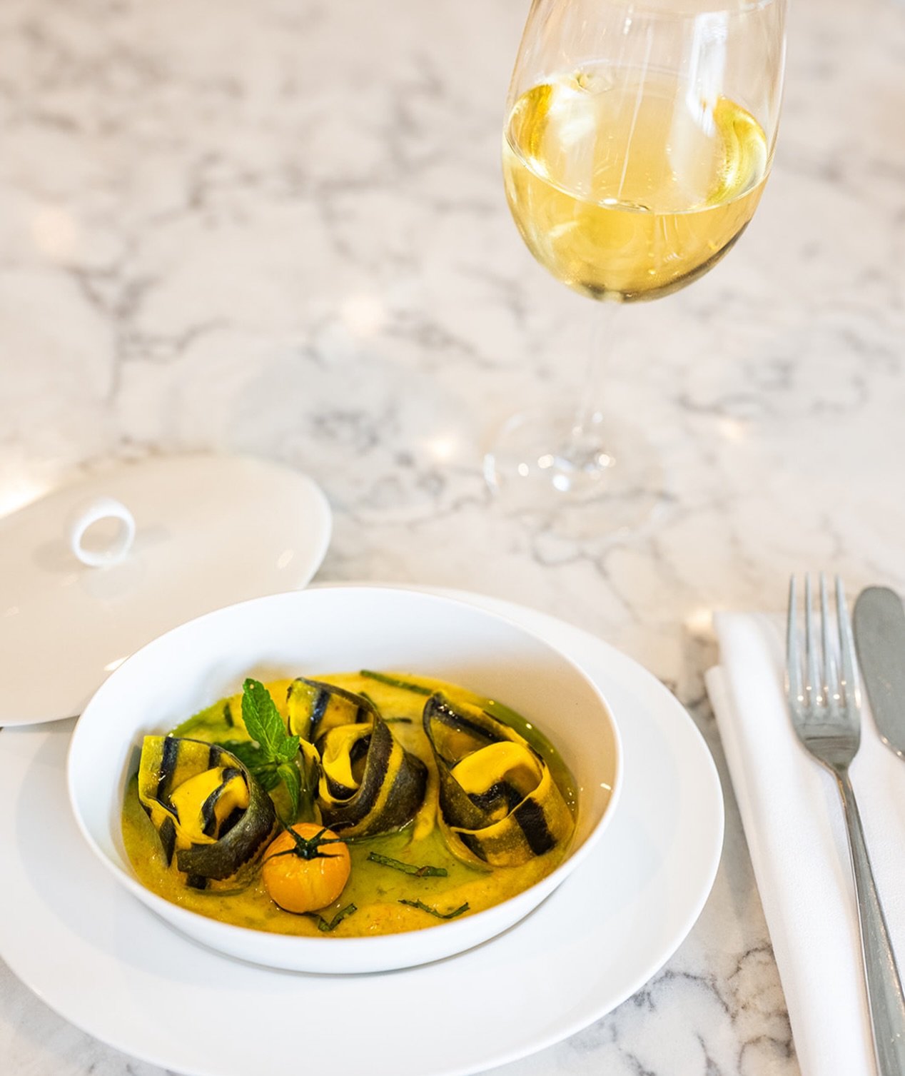 House-made pasta, elevated dining.

From delicate ribbons to rich, comforting classics, every pasta at Luca is crafted in-house for exceptional flavor and texture.

And for our gluten-free guests &mdash; we offer house-made gluten-free pasta options 