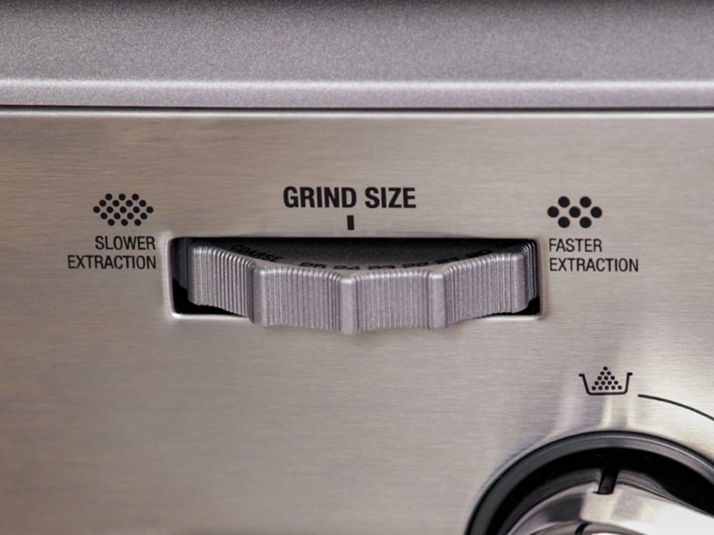 image of grind size adjustment