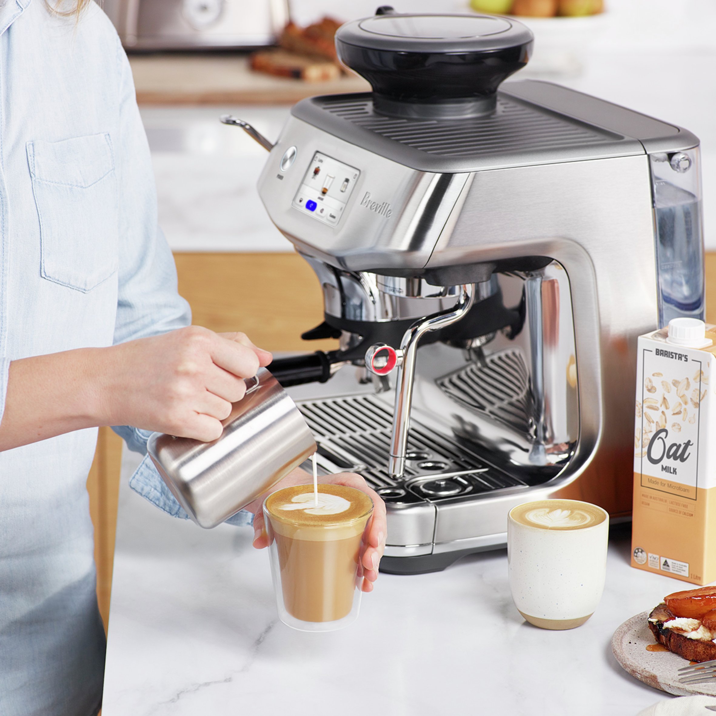 Breville Bambino Plus Espresso Machine— Black Truffle – Laidrey Coffee  Roasters