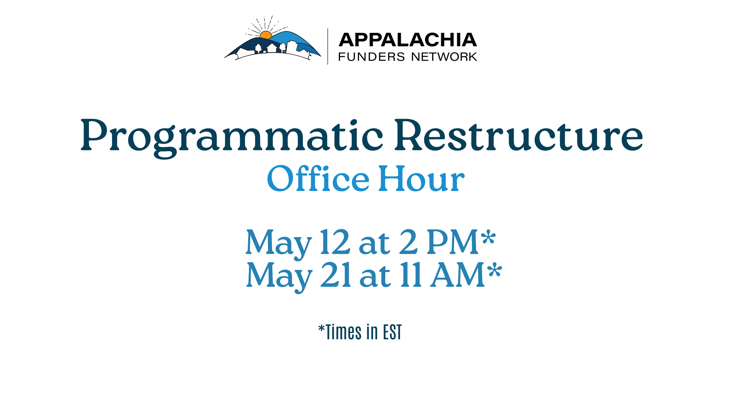 Office Hour: AFN Restructure