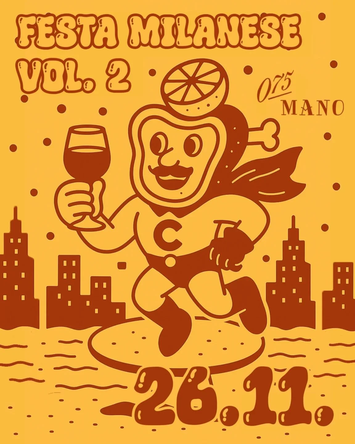 075 x MANO - Festa Milanese 🇮🇹🍷VOL 2 
Aufgrund der gro&szlig;en Nachfrage und weil es beim ersten Mal so sch&ouml;n war, gehen wir in die zweite Runde!

Unsere Kollegin @difanxu aus der @075_weinbar_u_handel kommt wieder mit ein paar top Bottles z