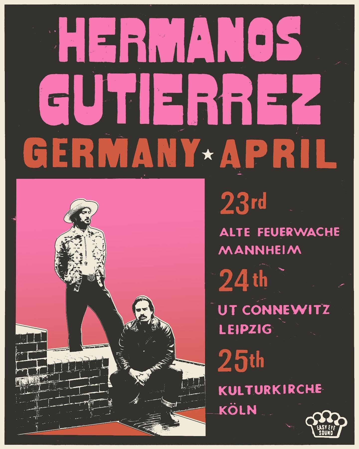 Hermanos Gutiérrez to play 3 shows in Germany