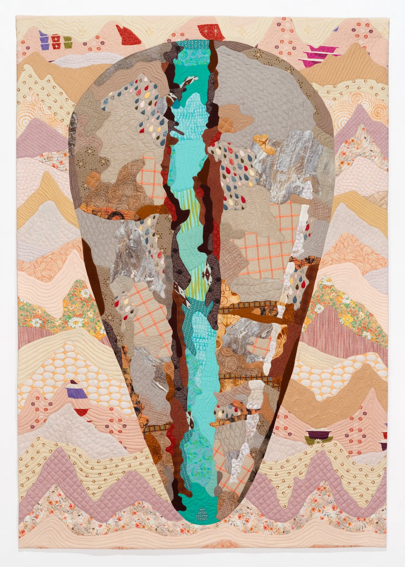 Turquoise 33" x 47" April 2026