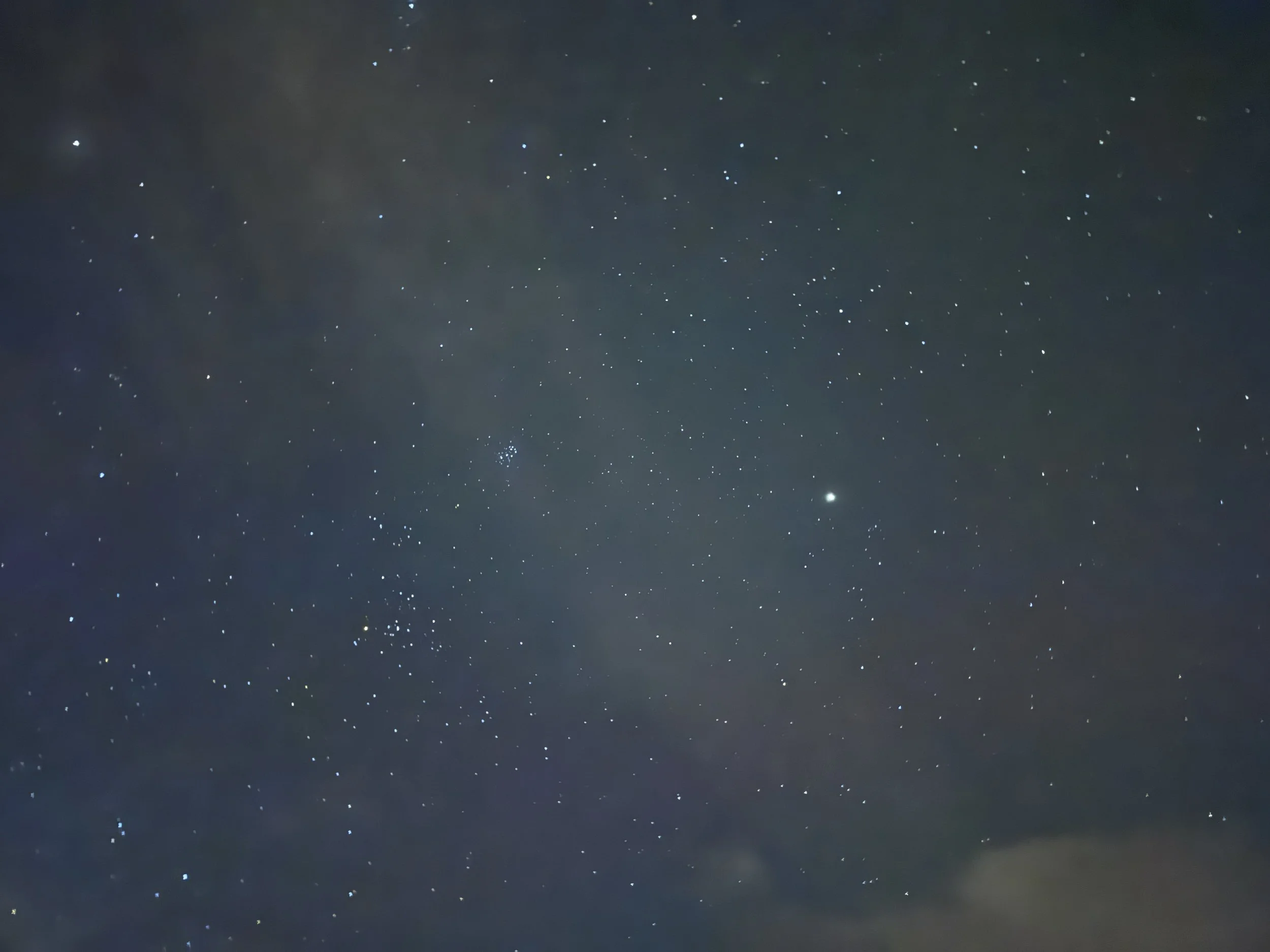 An aurora beneath the stars.
