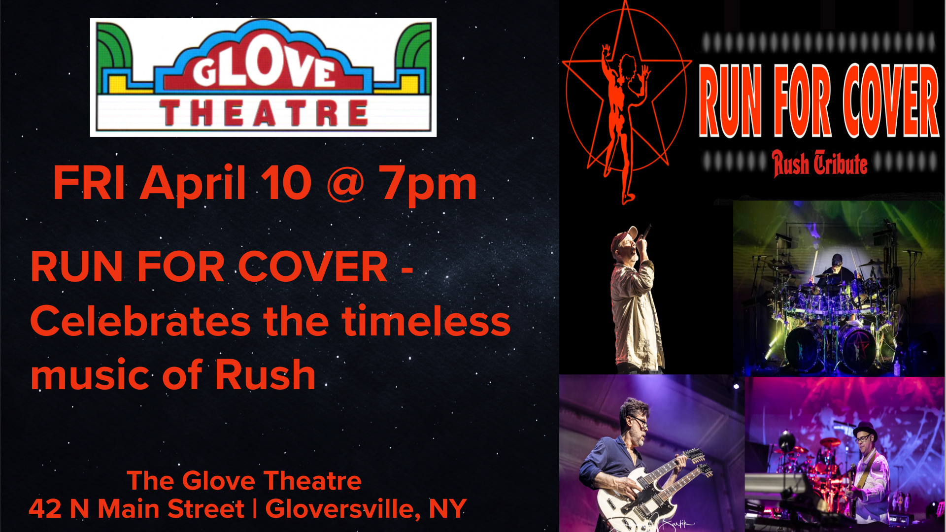RUN FOR COVER: RUSH TRIBUTE