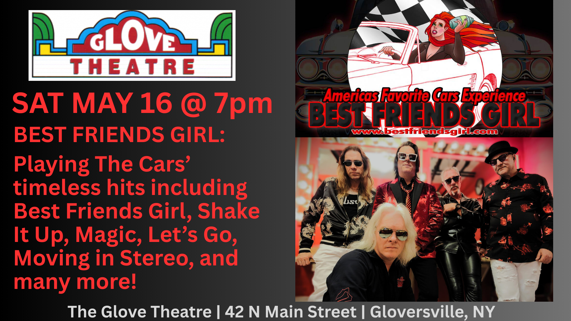 BEST FRIENDS GIRL: AMERICA'S FAVORITE CARS EXPERIENCE