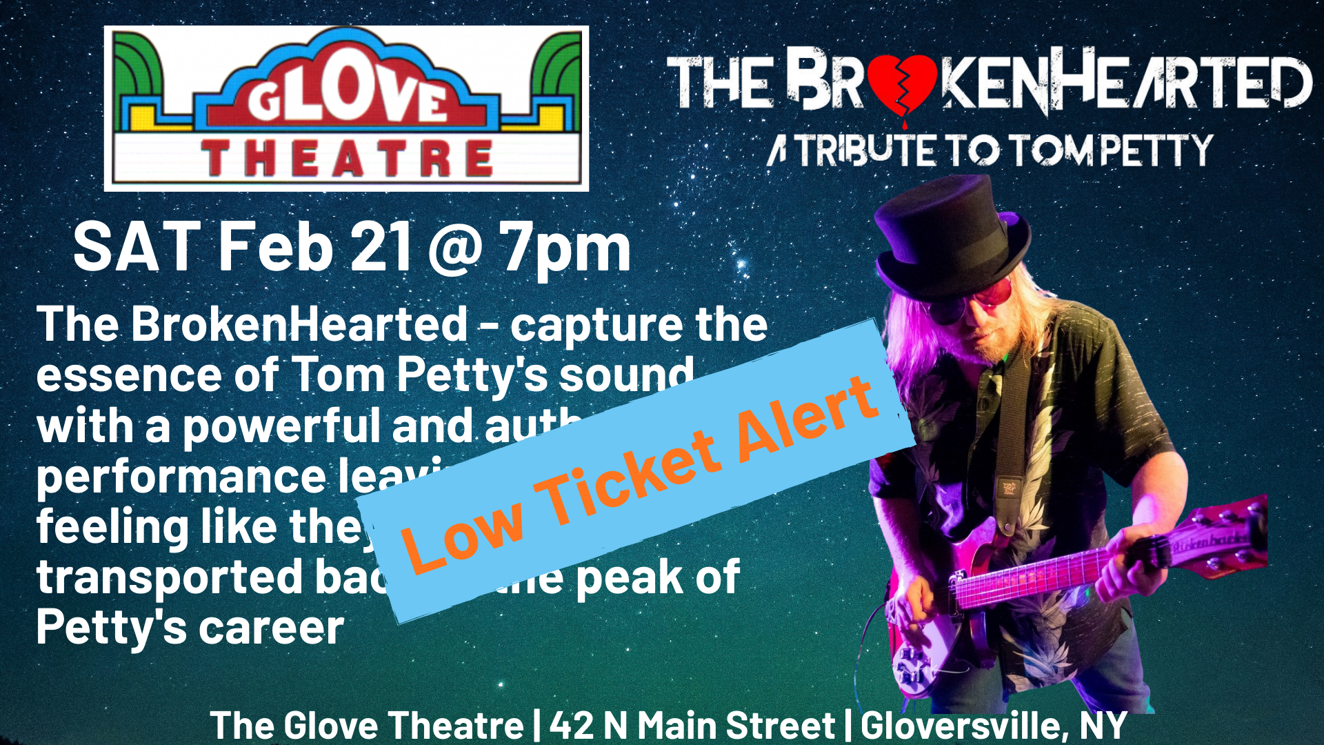 THE BROKENHEARTED: TOM PETTY TRIBUTE
