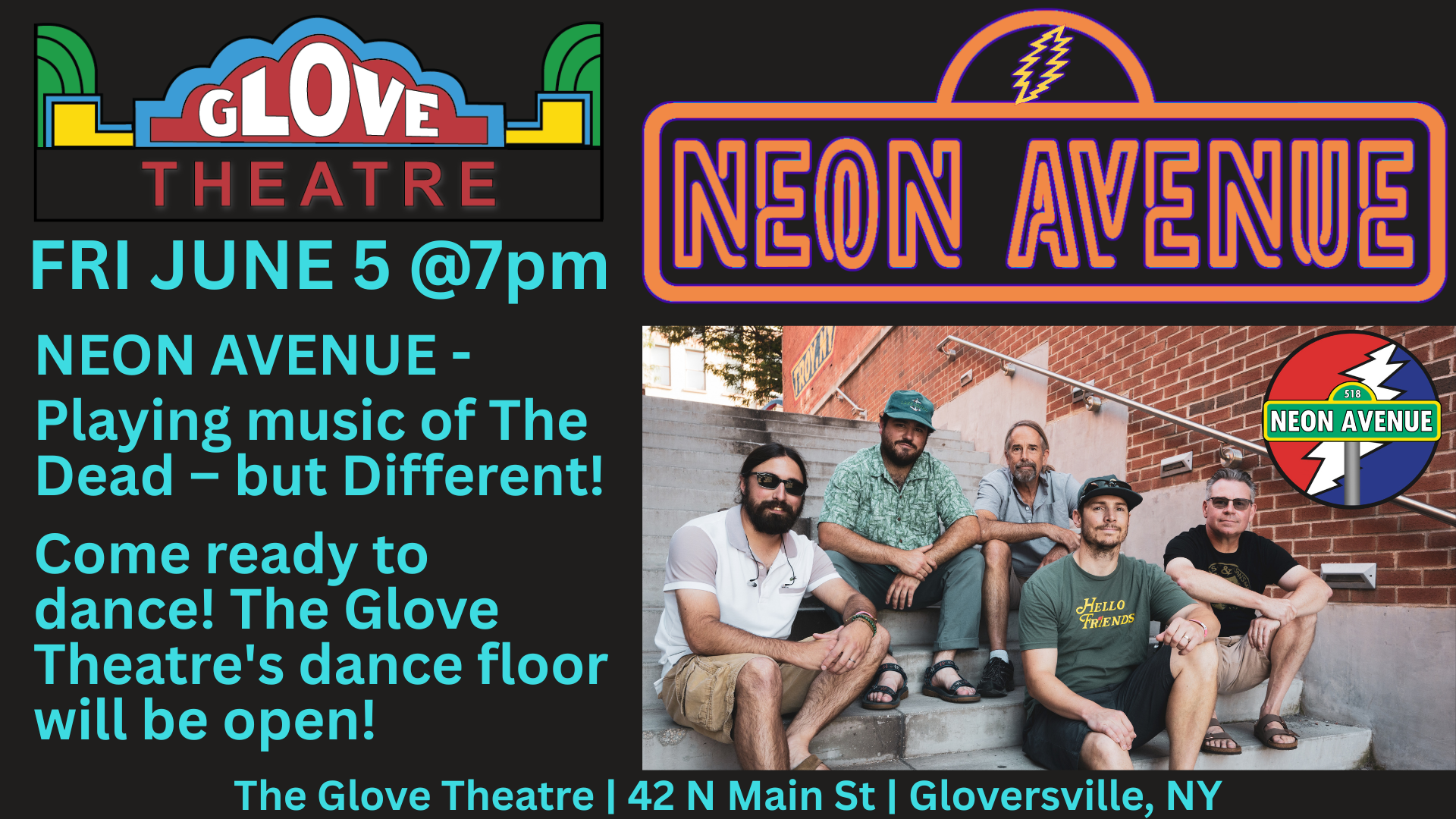 NEON AVENUE: THE MUSIC OF THE DEAD - BUT DIFFERENT