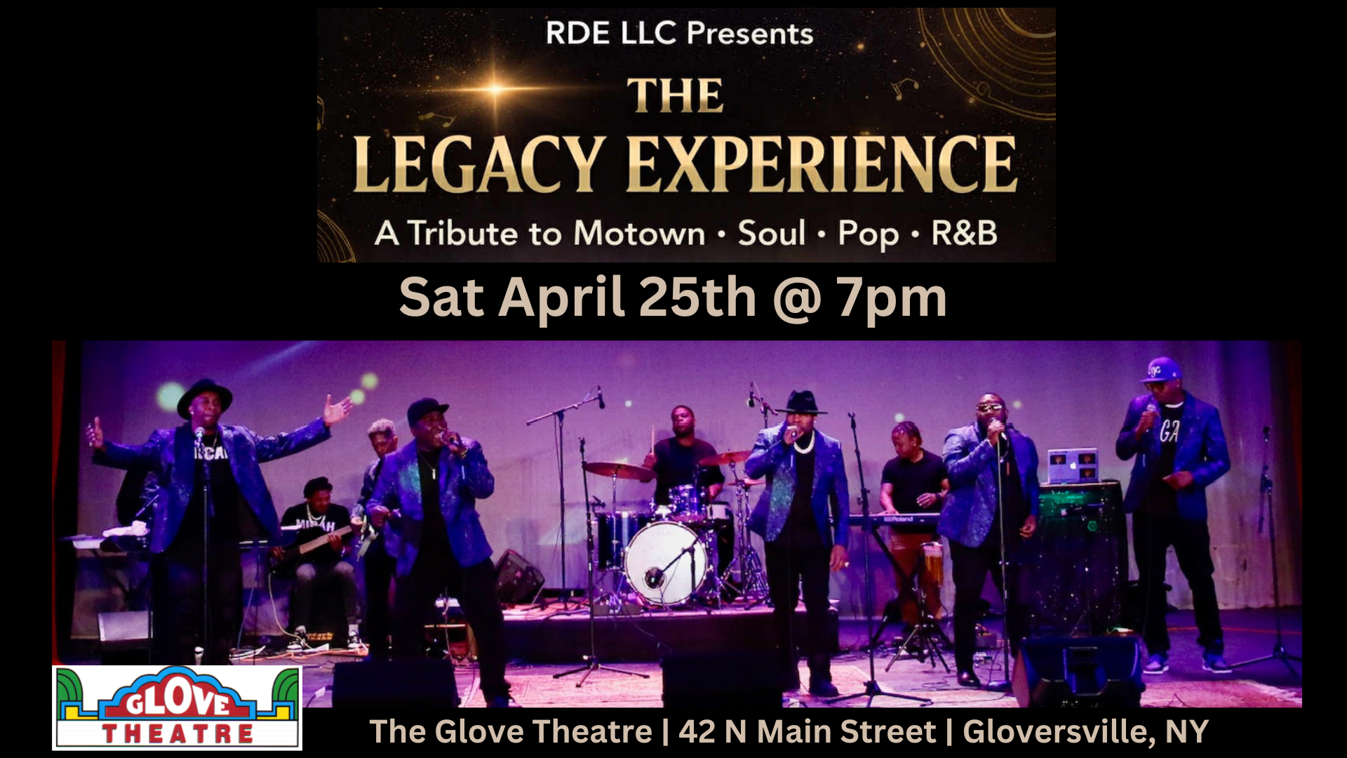 THE LEGACY EXPERIENCE: A TRIBUTE TO MOTOWN, SOUL, POP, R&amp;B