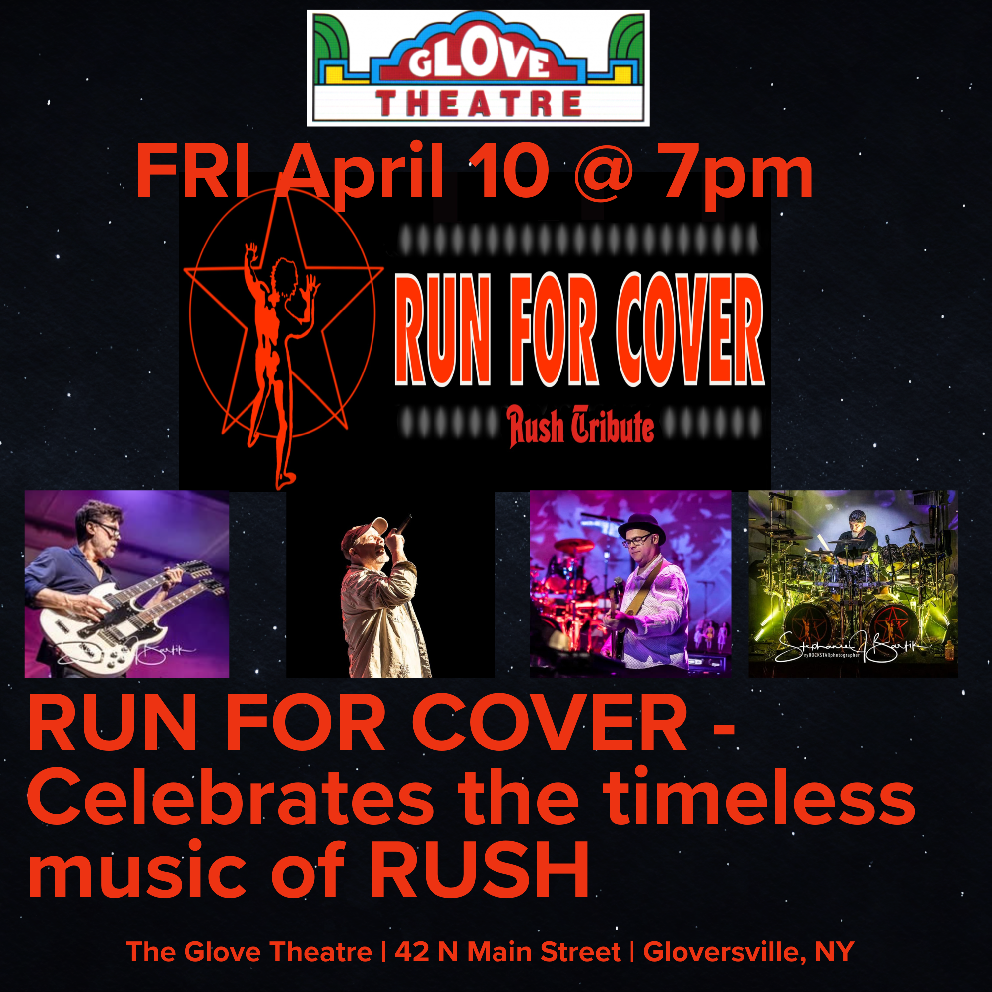 RUN FOR COVER: RUSH TRIBUTE