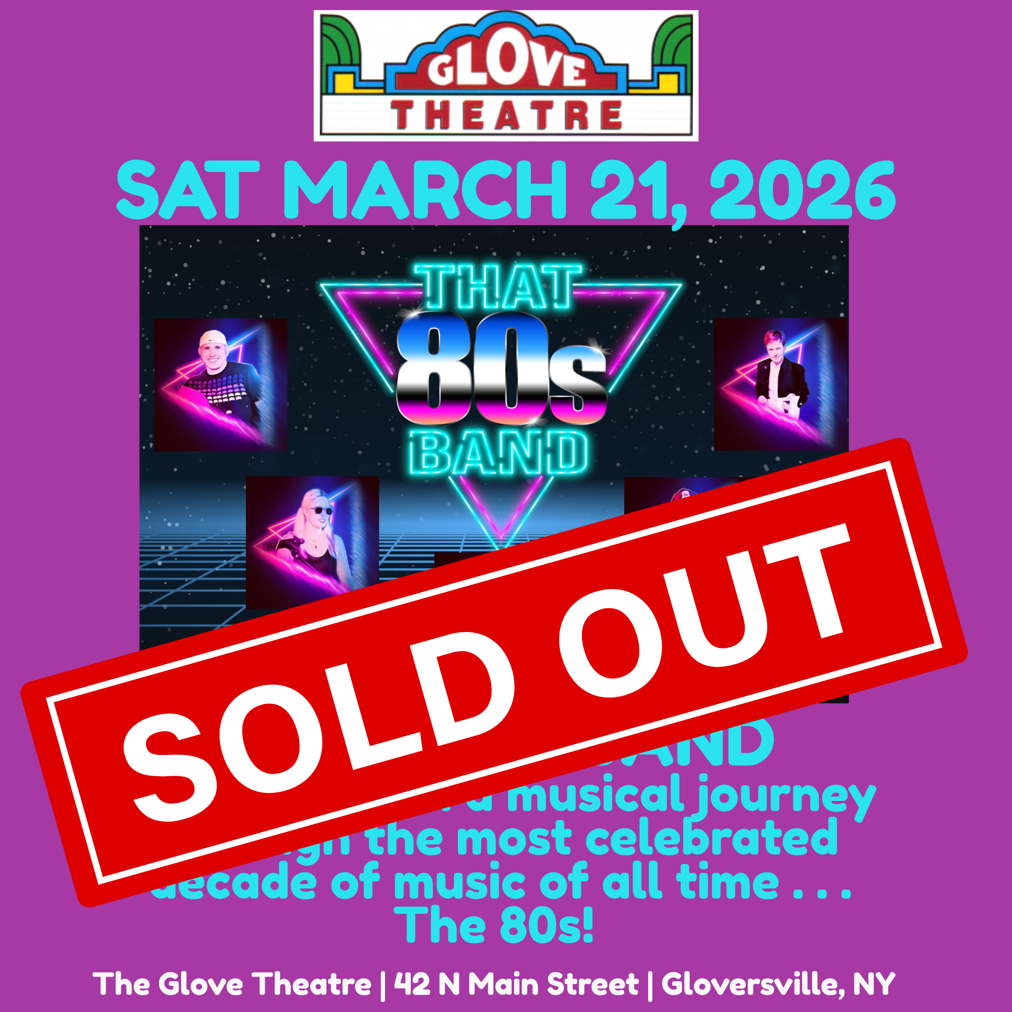 THAT 80s BAND: A TRIBUTE TO THE 80s