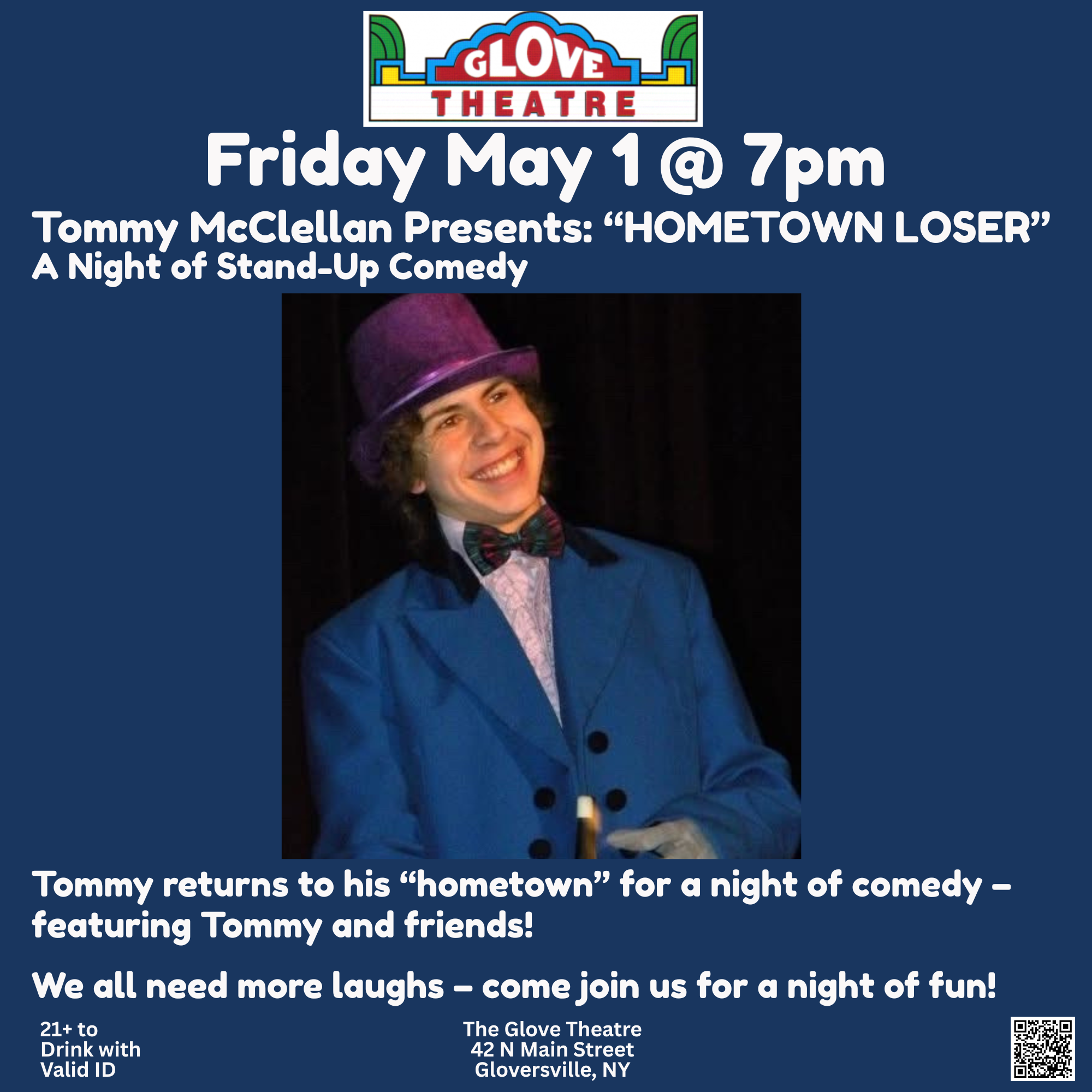 TOMMY MCCLELLAN'S - HOMETOWN LOSER - A NIGHT OF STAND-UP COMEDY