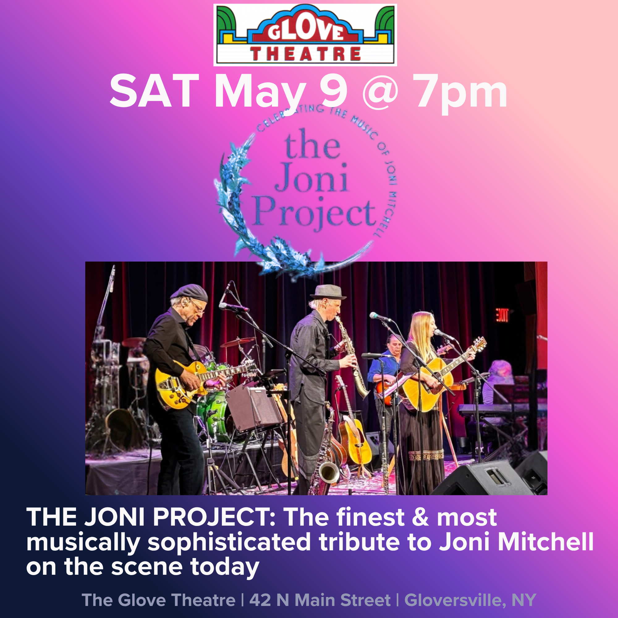 THE JONI PROJECT: A CELEBRATION OF THE MUSIC OF JONI MITCHELL