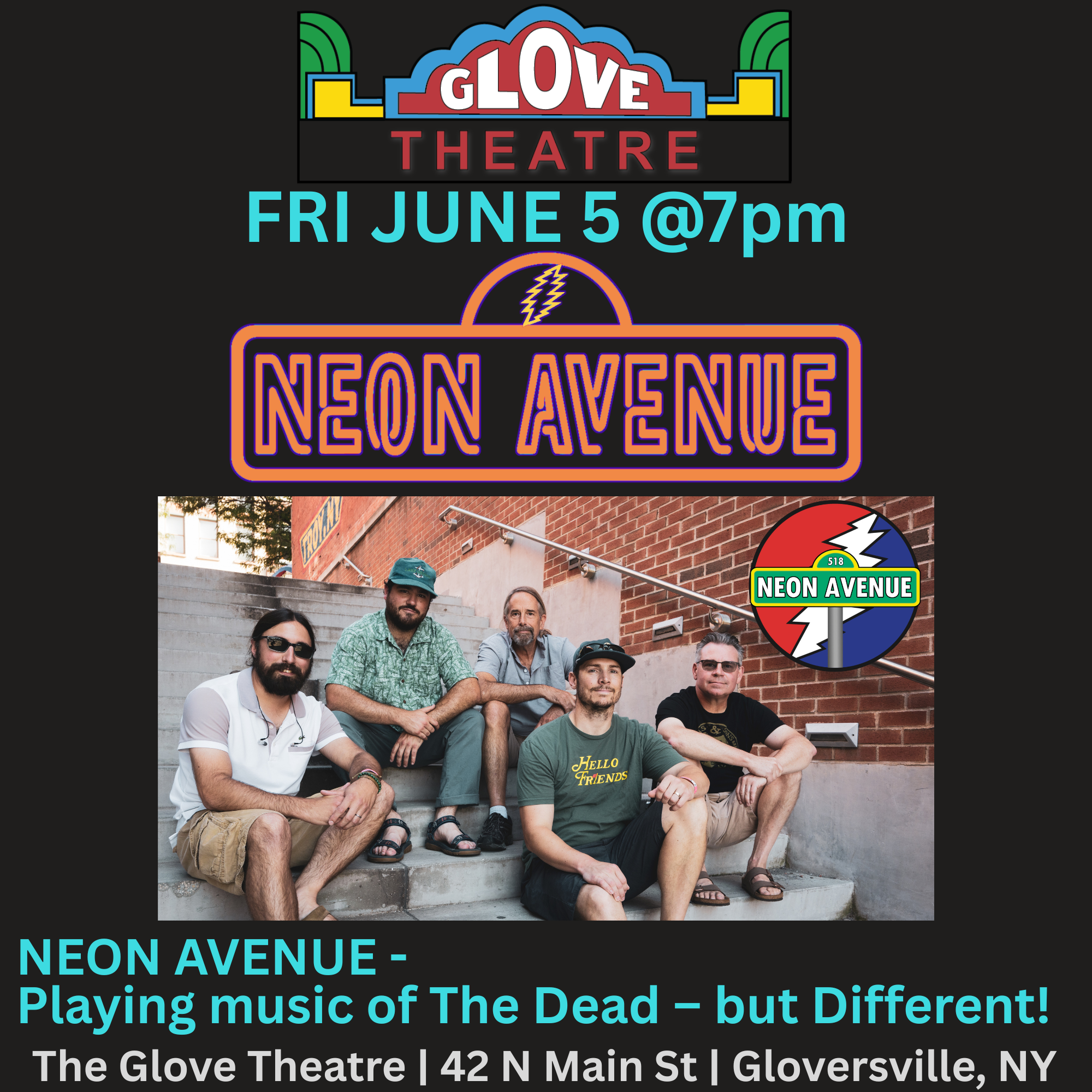 NEON AVENUE: THE MUSIC OF THE DEAD - BUT DIFFERENT