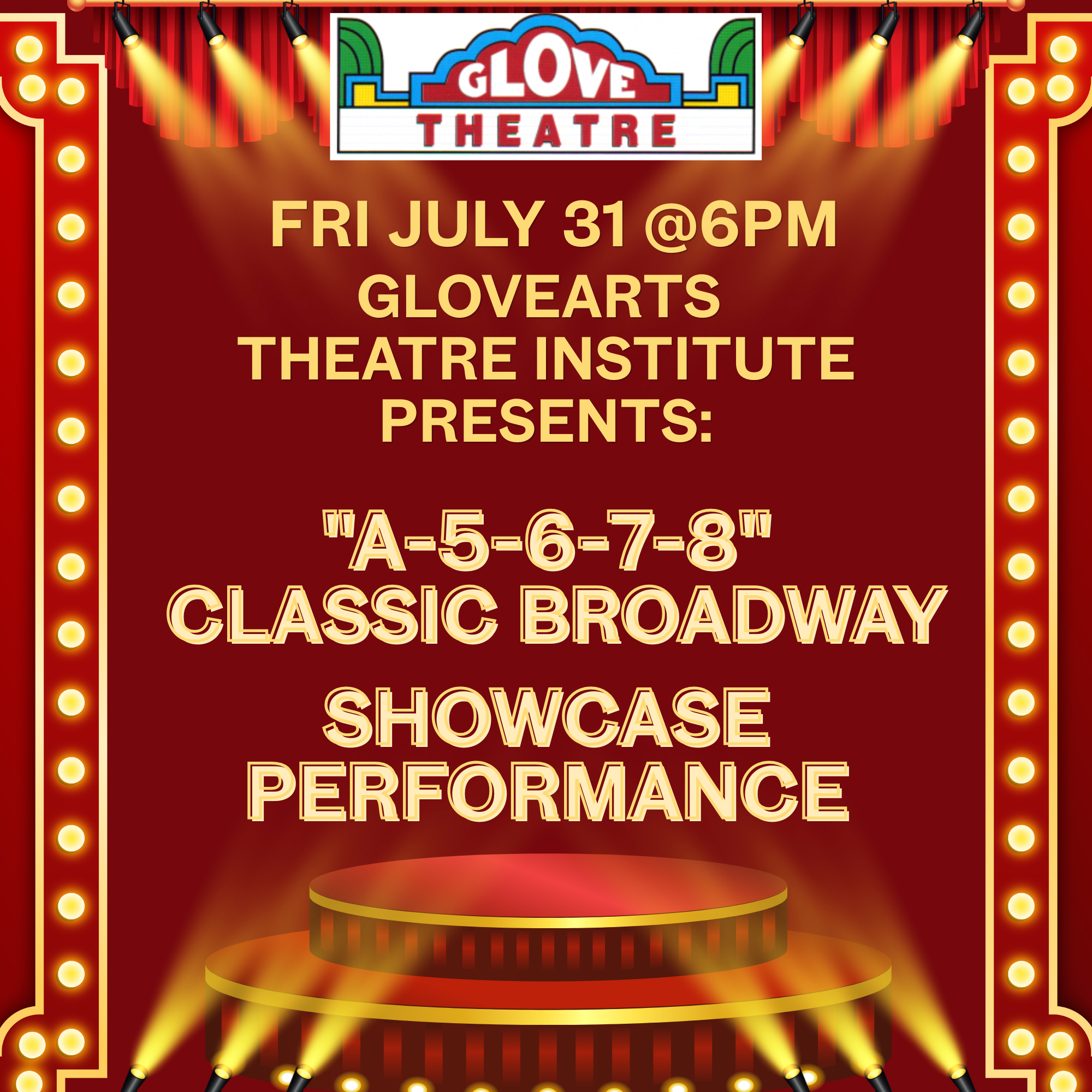 "A-5-6-7-8", CLASSIC BROADWAY SHOWCASE
