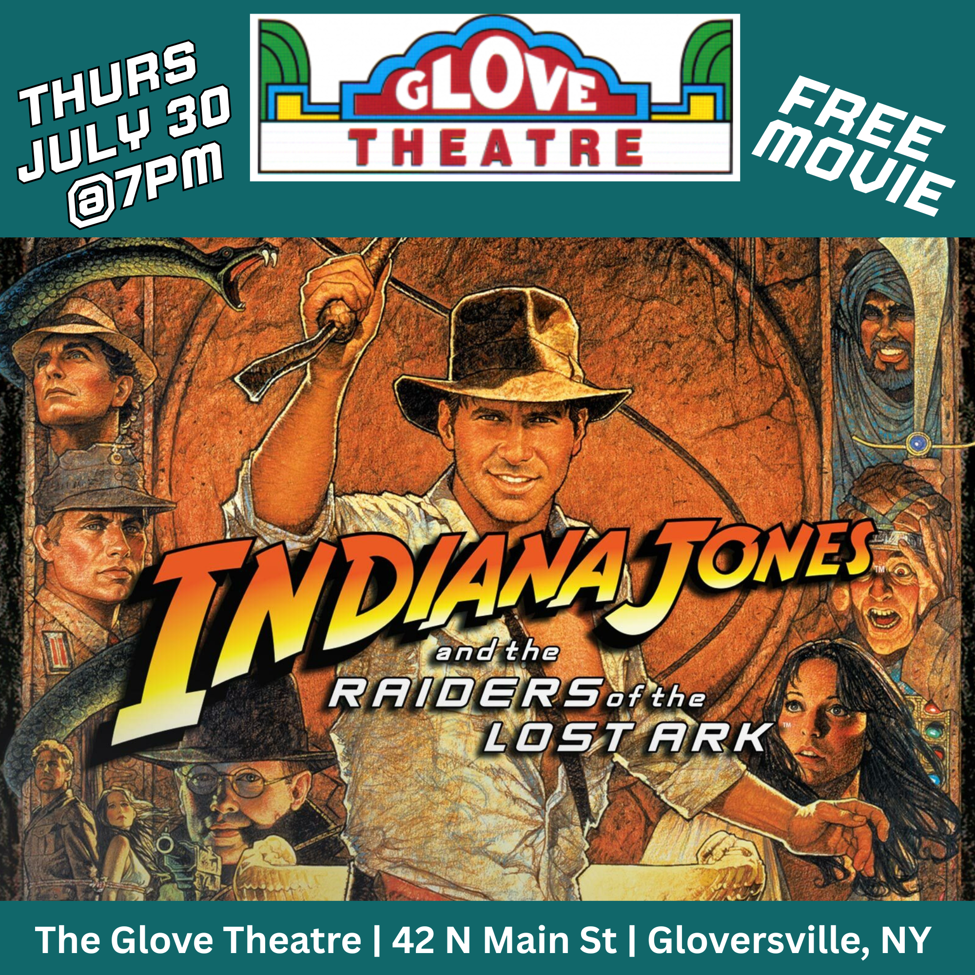 INDIANA JONES AND THE RAIDERS OF THE LOST ARK (FREE MOVIE)