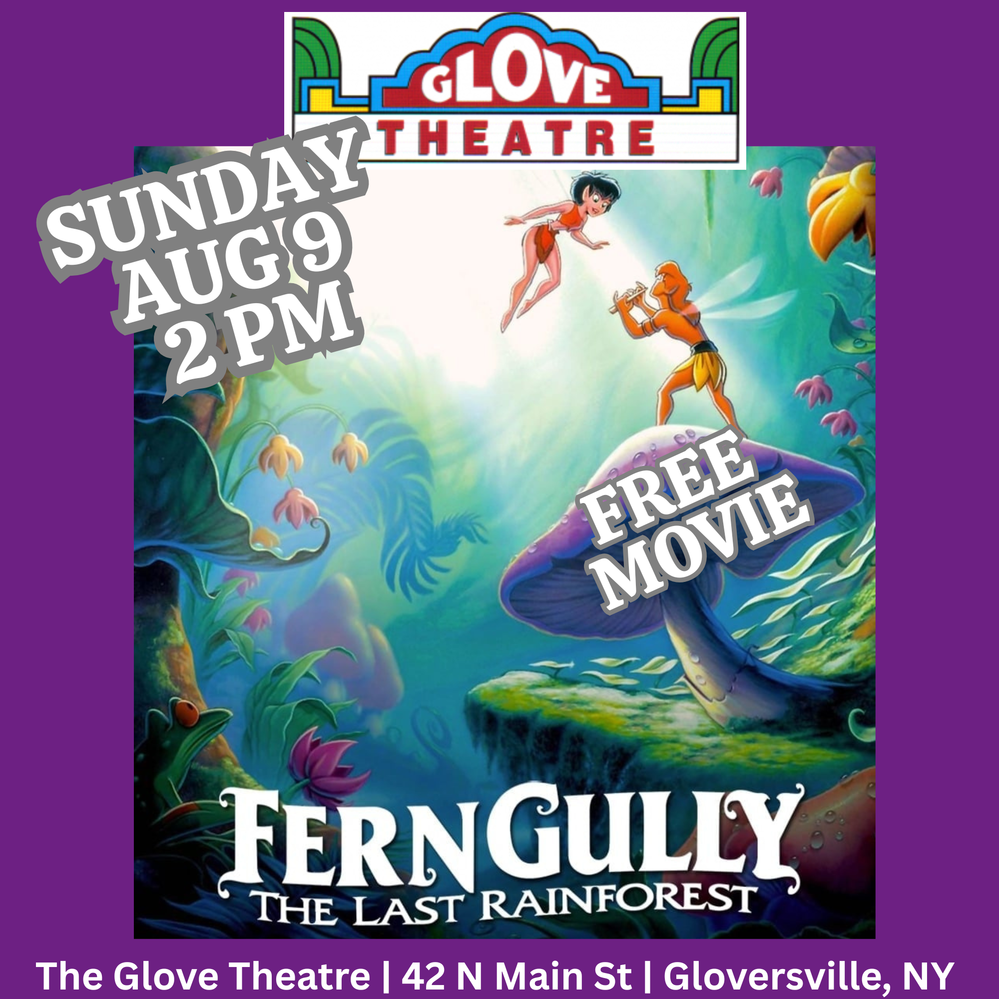 FERN GULLY:  THE LAST RAINFOREST (FREE MOVIE)