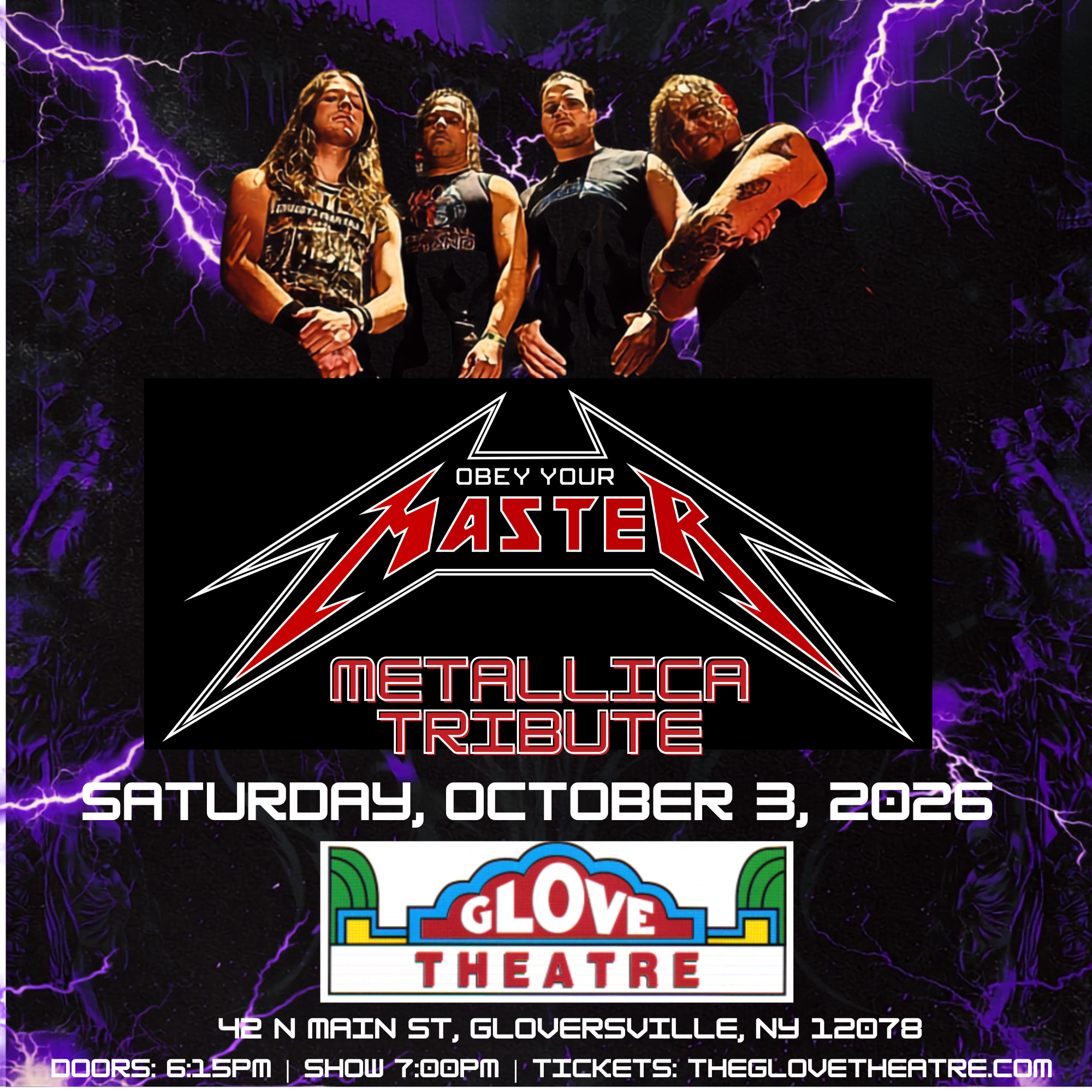 OBEY YOUR MASTER: METALLICA TRIBUTE