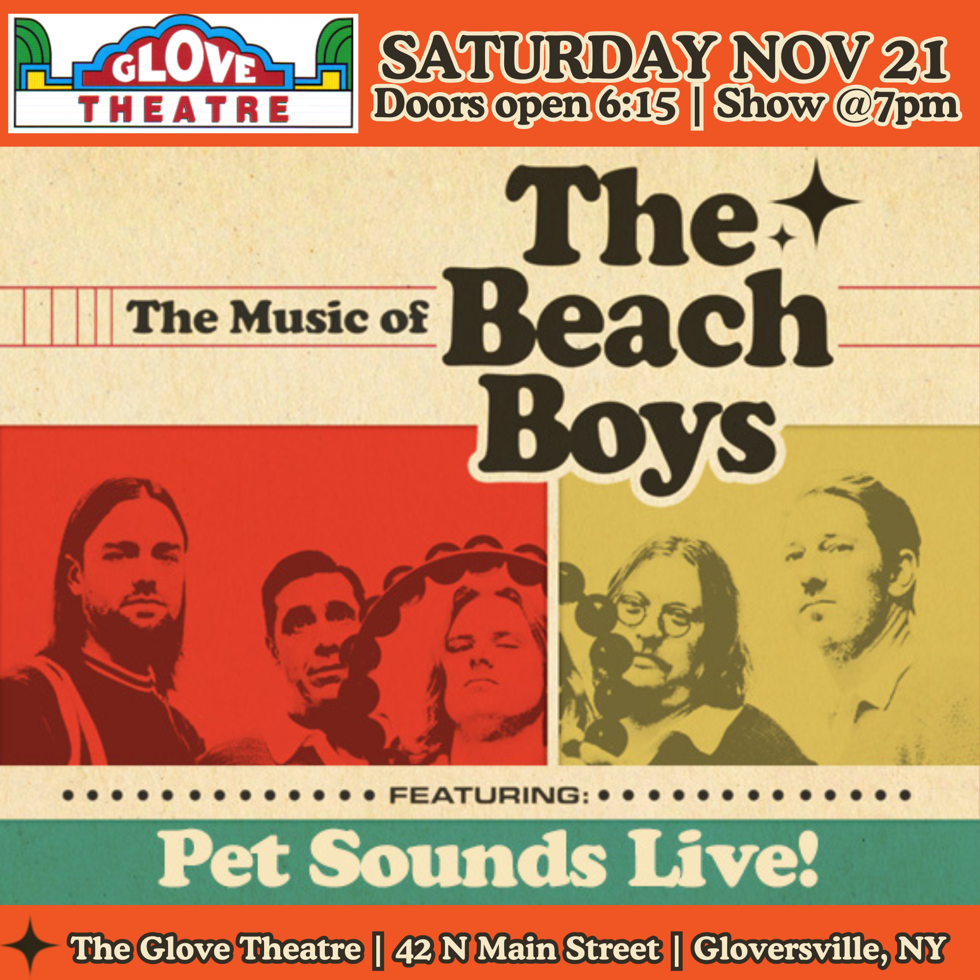 THE MUSIC OF THE BEACH BOYS FEATURING PET SOUNDS LIVE!