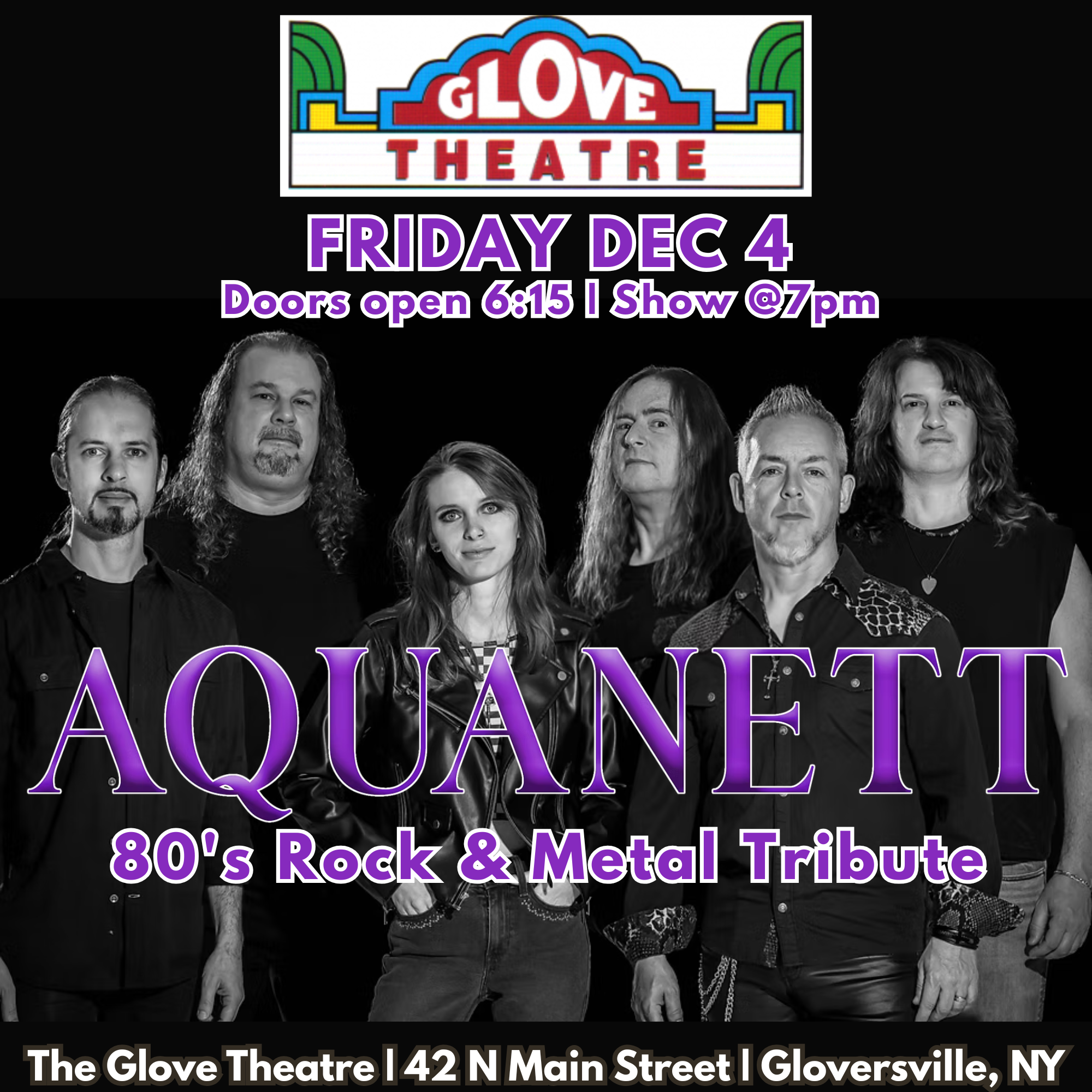 AQUANETT: 80's ROCK & METAL TRIBUTE