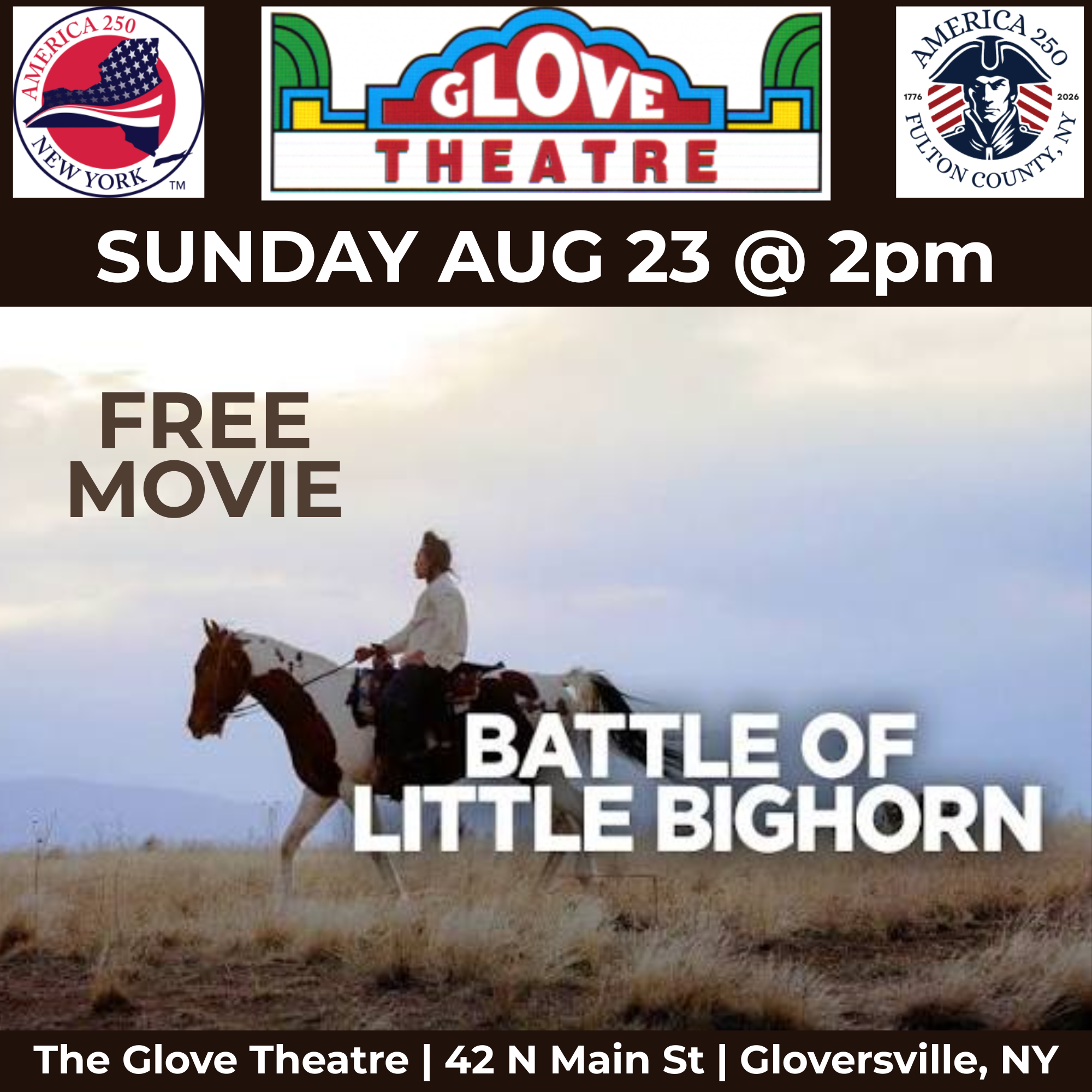 BATTLE OF LITTLE BIGHORN (FREE MOVIE)
