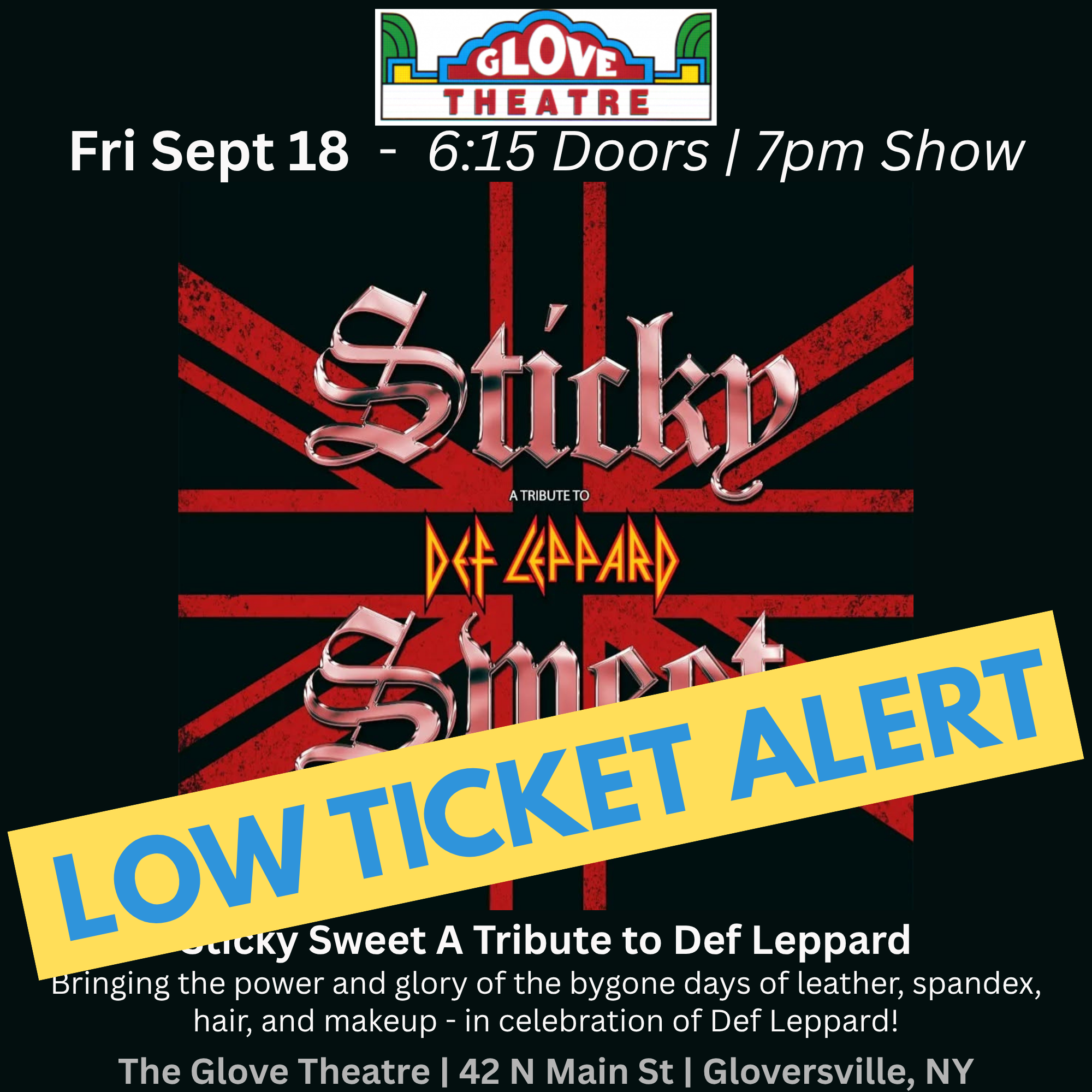 STICKY SWEET: A TRIBUTE TO DEF LEPPARD
