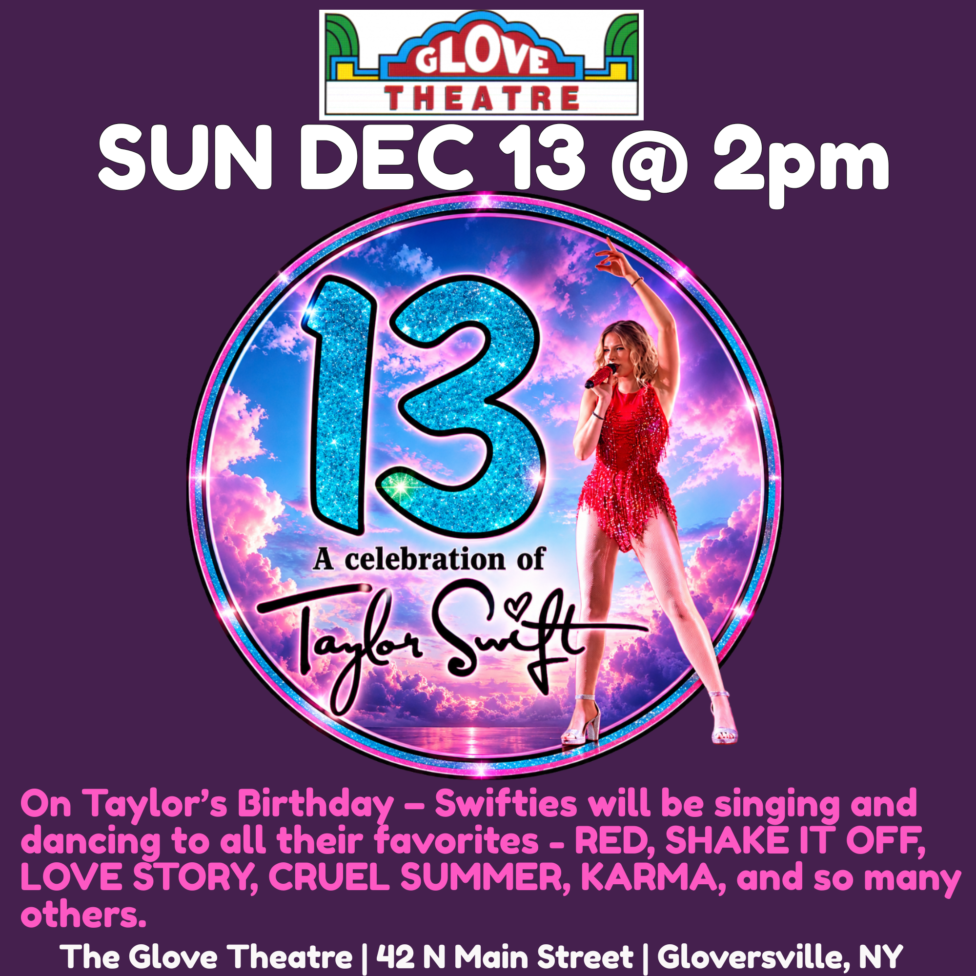 13: A TRIBUTE TO TAYLOR SWIFT