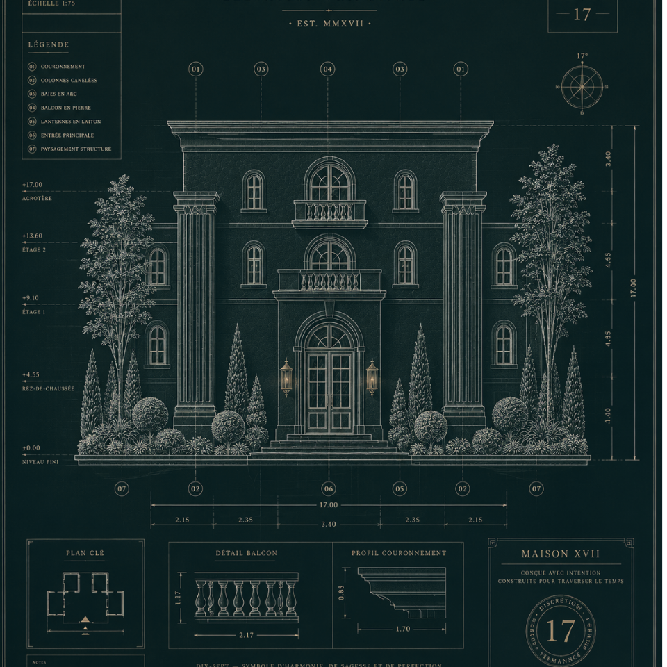 Maison Djordje Blueprints