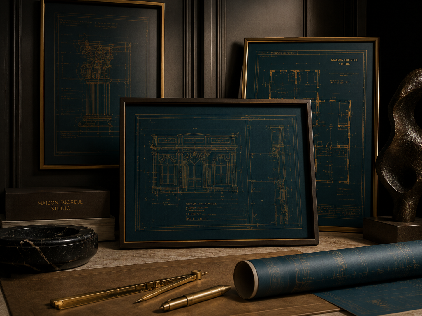 Teal Prints | Maison Djordje