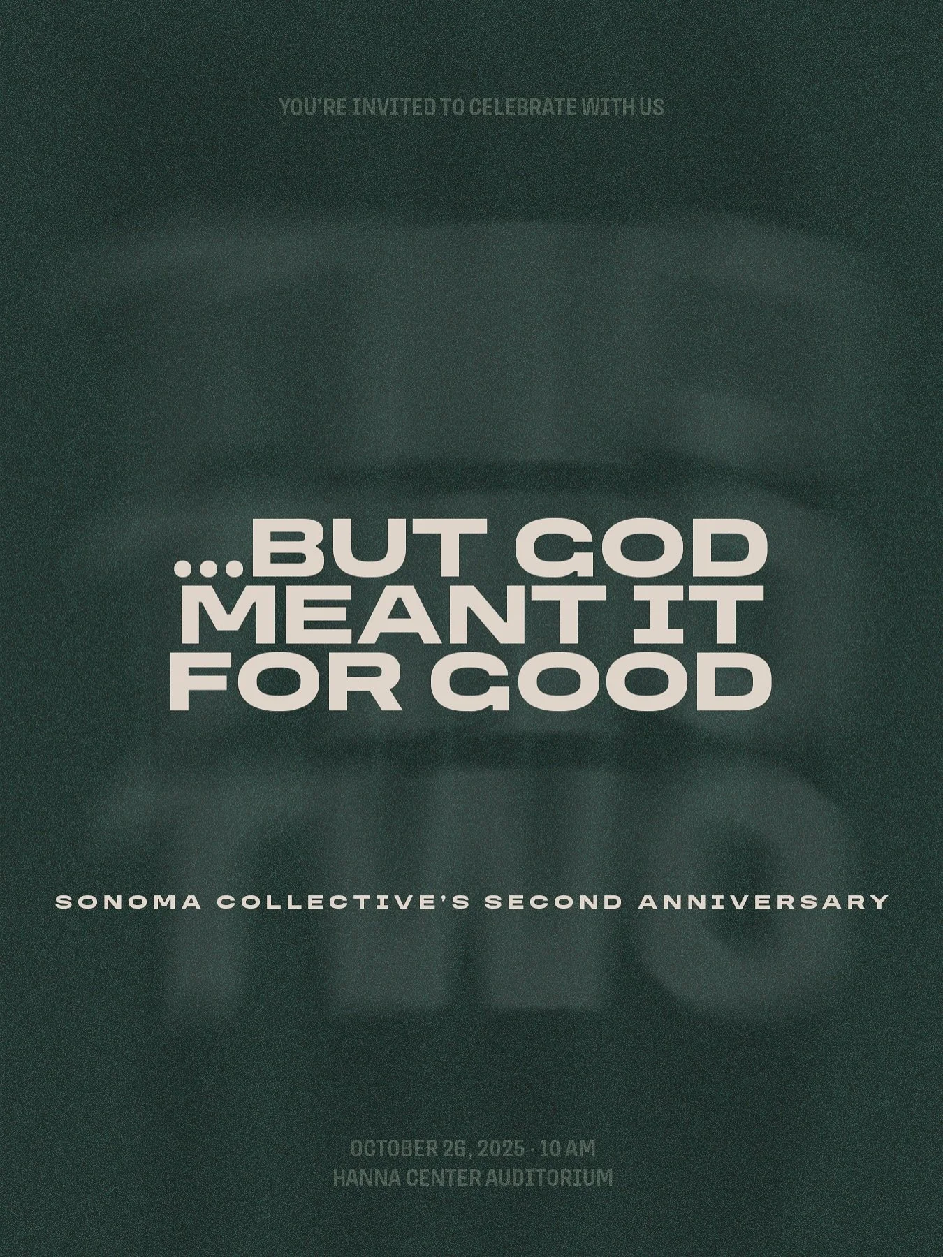 🎉 Save the date! Sunday, October 26th marks two years of gathering together as a community &mdash; worshiping God, learning from Scripture, sharing the bread and cup, and growing in friendship.

Bring a friend and join us as we celebrate all that Go