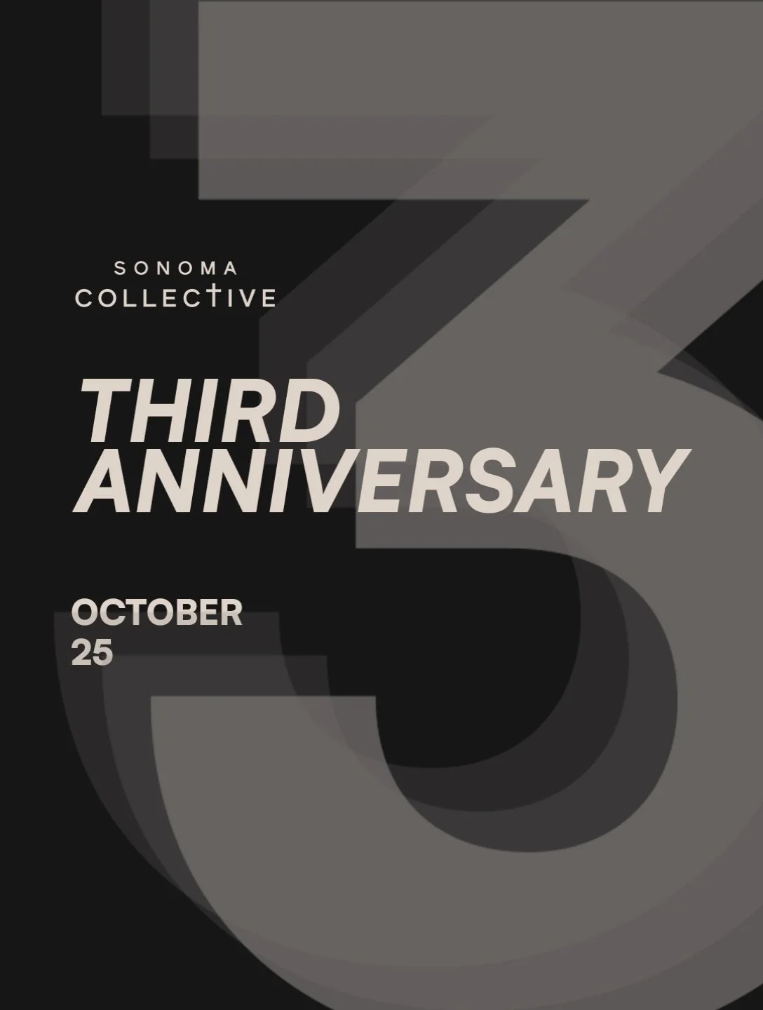 Meals around long tables. Kids running through the halls. Friends coming to faith. A church family showing up for one another.

This Sunday, October 25, we celebrate three years of Sonoma Collective and the God who has been faithful through it all.

