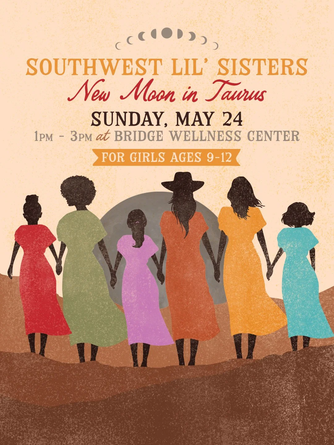 Southwest Lil' Sisters - New Moon in Taurus