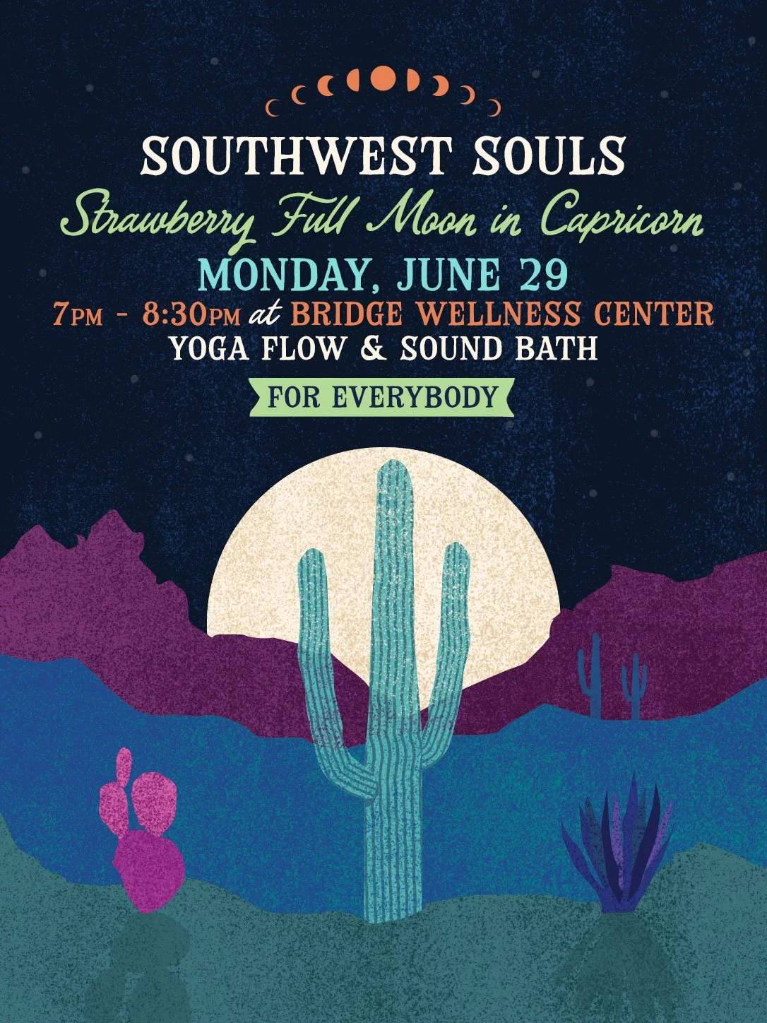 Southwest Souls - Strawberry Full Moon in Capricorn