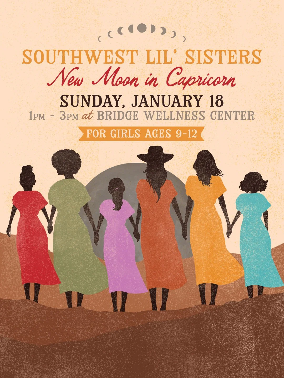 Southwest Lil' Sisters - New Moon in Capricorn