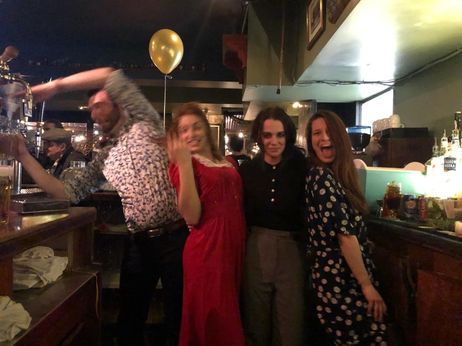 Thom, Afton, Anastassia and ?, 2019