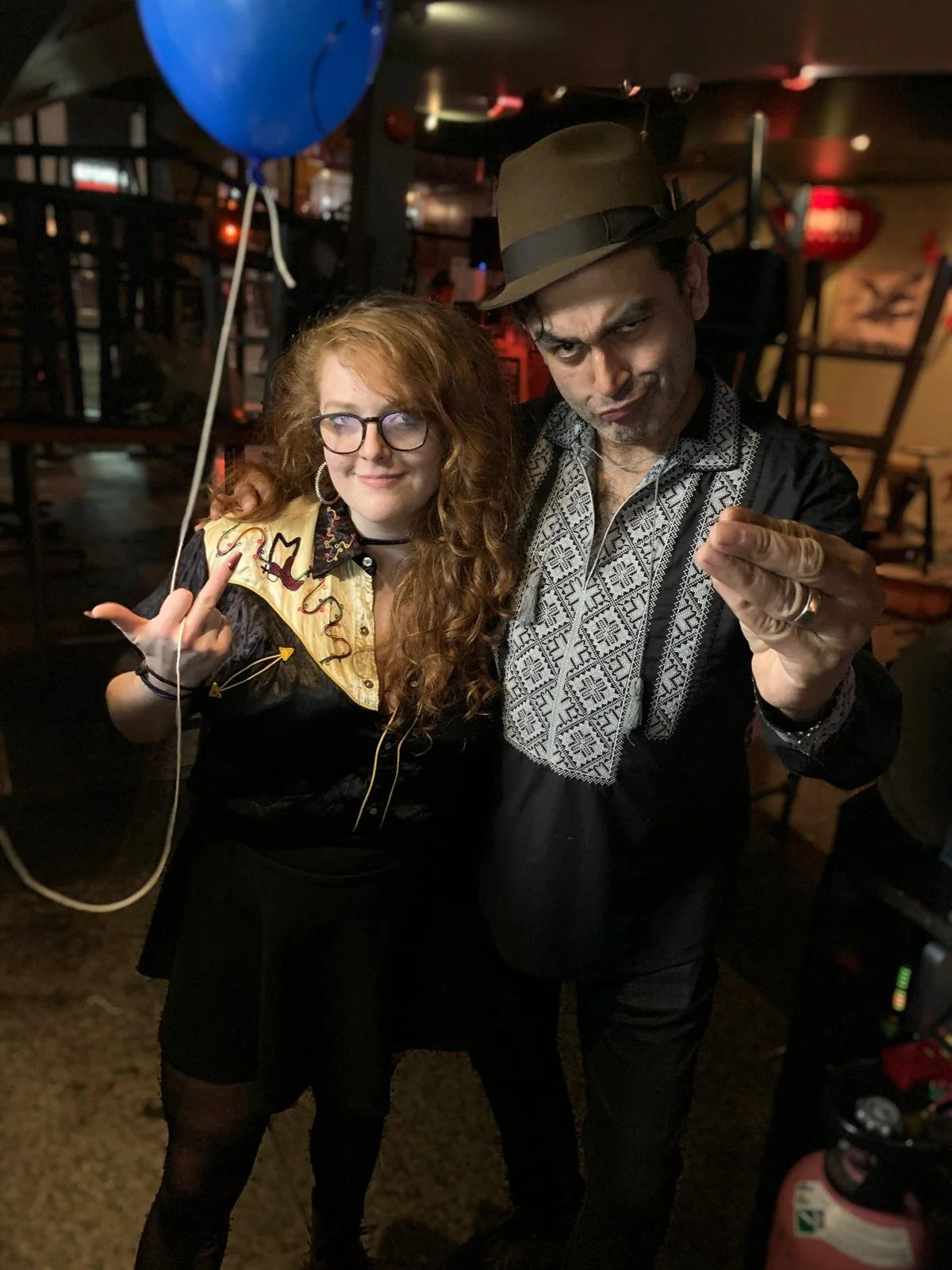 Shamez Amlani and Celeste Ganon, 2019