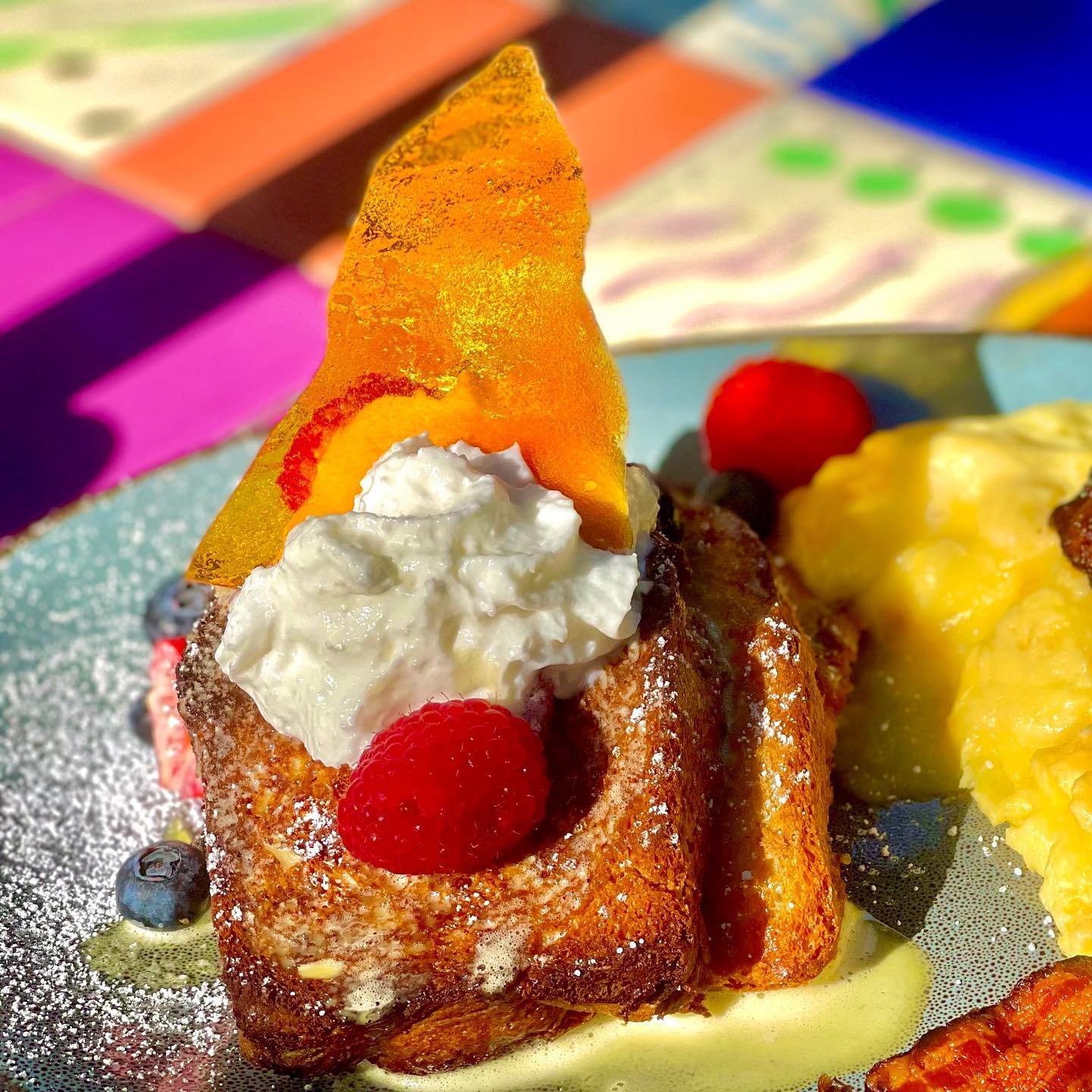 Raspberry vanilla bean crème brûlée French toast.jpeg