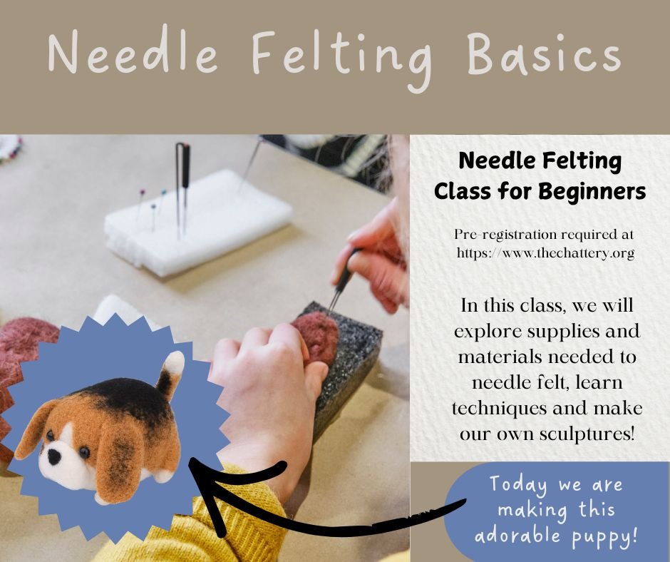 Needle Felting For Beginners 