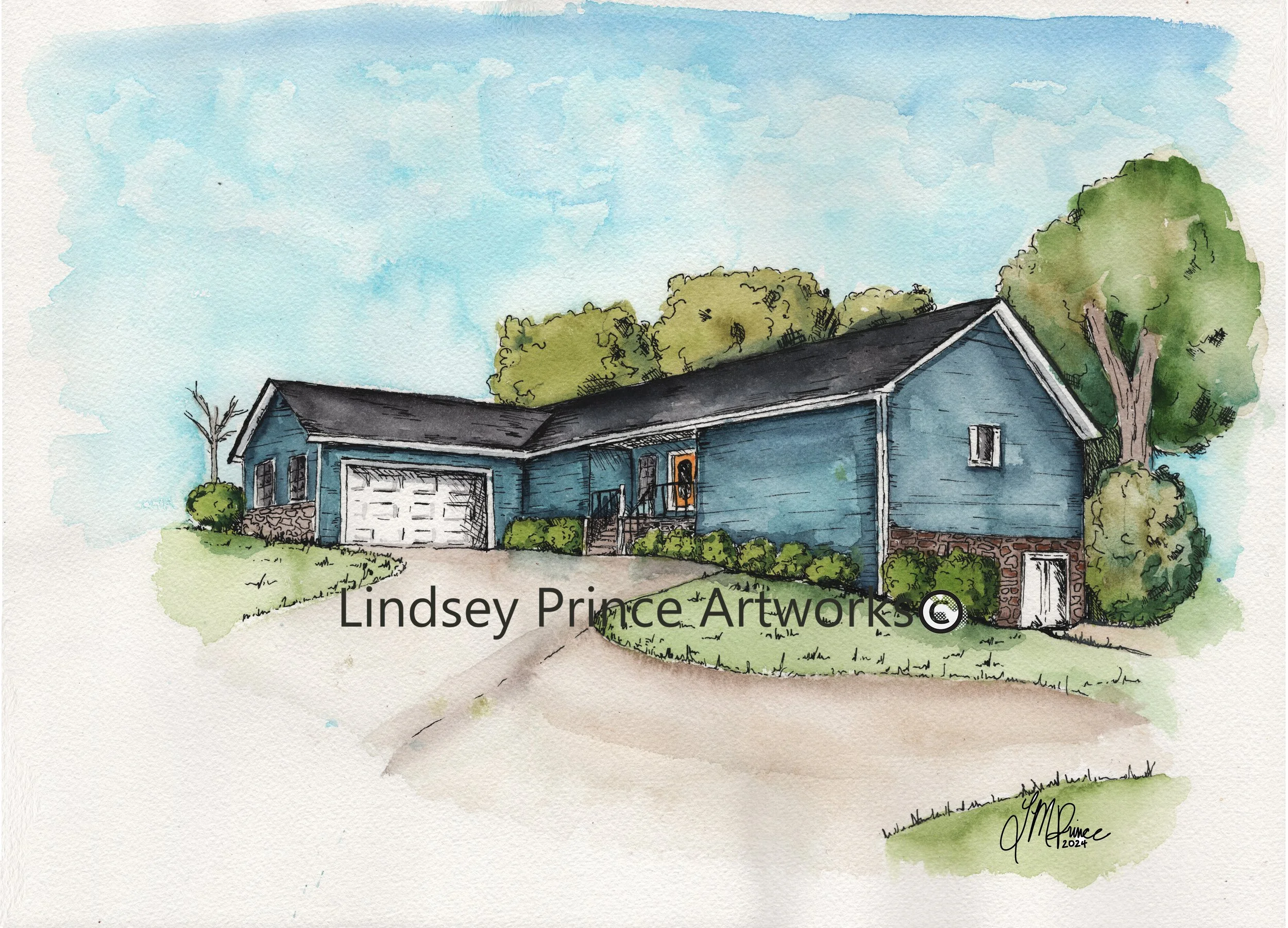 Custom House Portrait