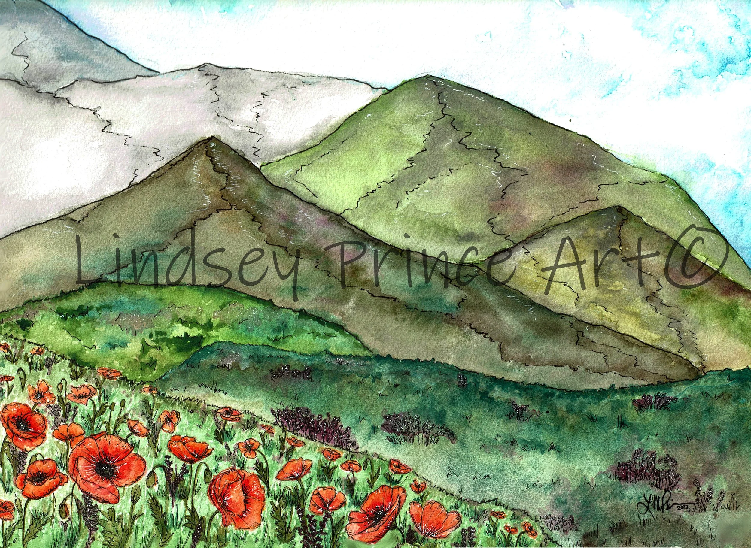 "Peony Mountain" - May 2023