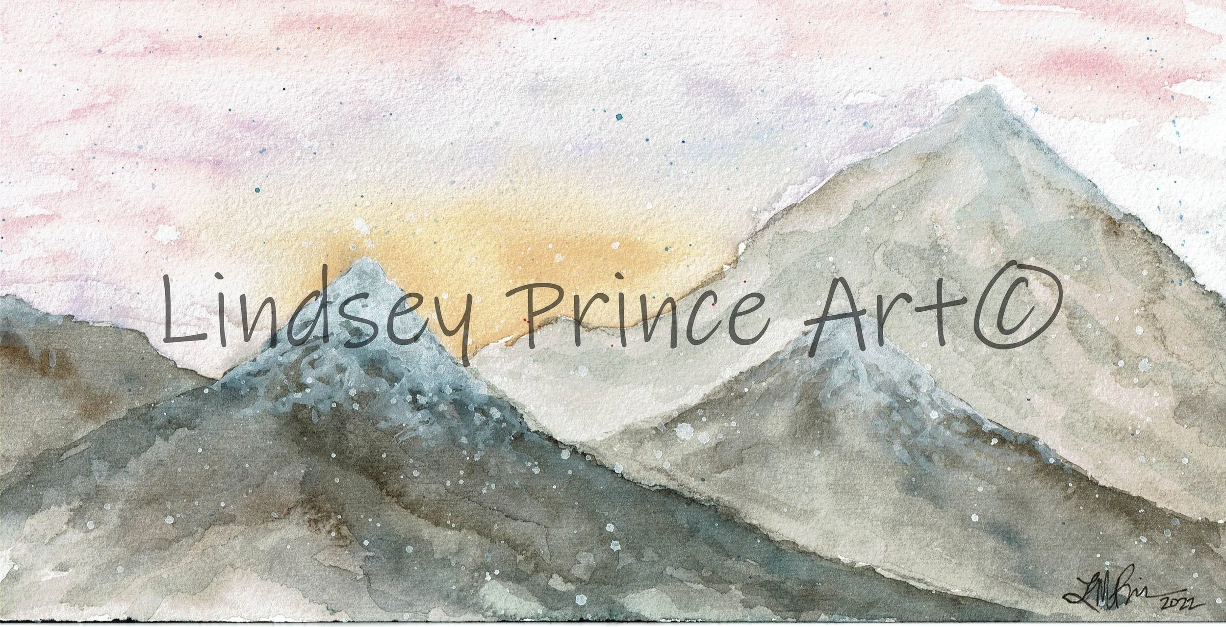 "Mountainscape Sunrise" 2022