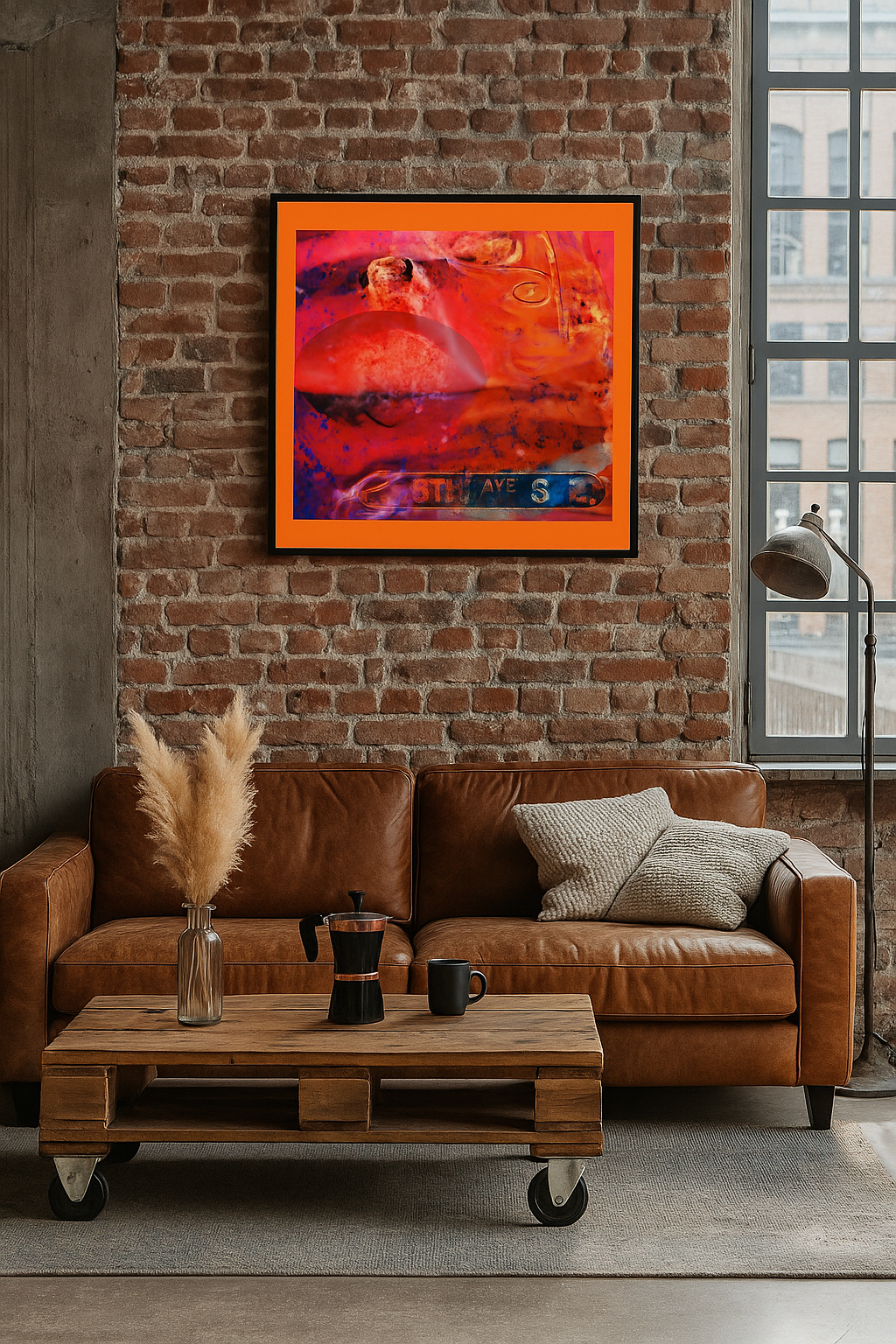 Please note, this scene has been AI created for example purposes only. Size and composition of the PhotoMontage may vary from the product being sold.