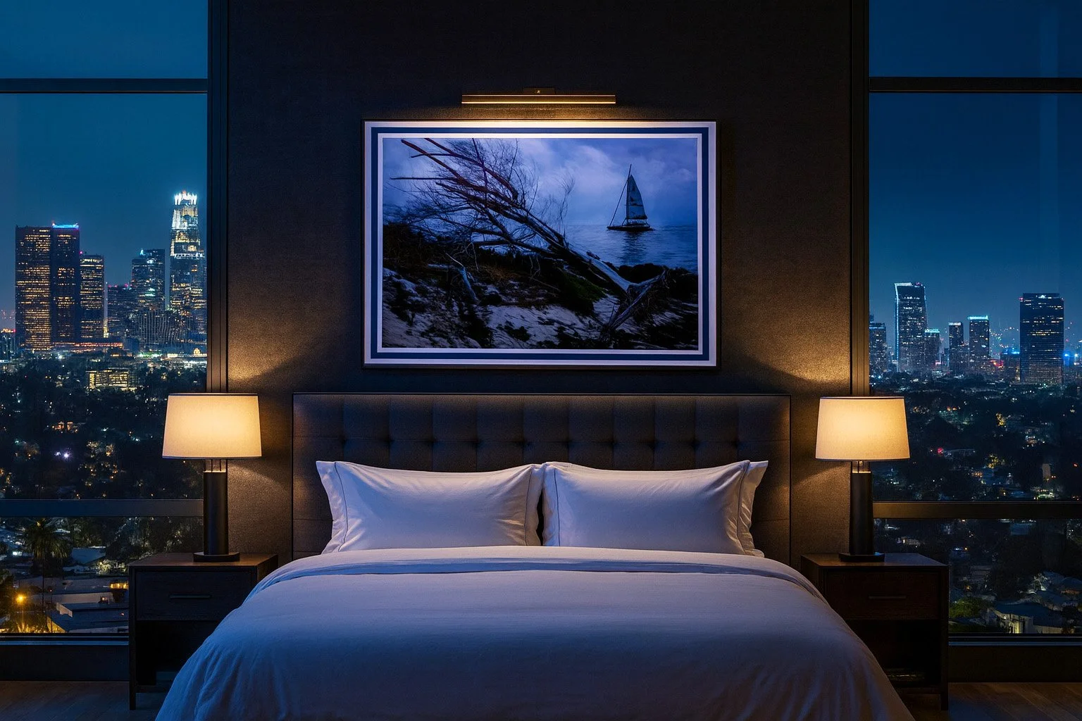 Please note, this scene has been AI created for example purposes only. Size and composition of the PhotoMontage may vary from the product being sold.