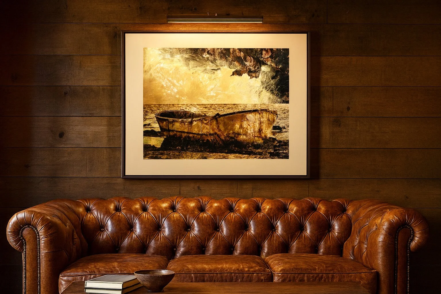 Please note, this scene has been AI created for example purposes only. Size and composition of the PhotoMontage may vary from the product being sold.